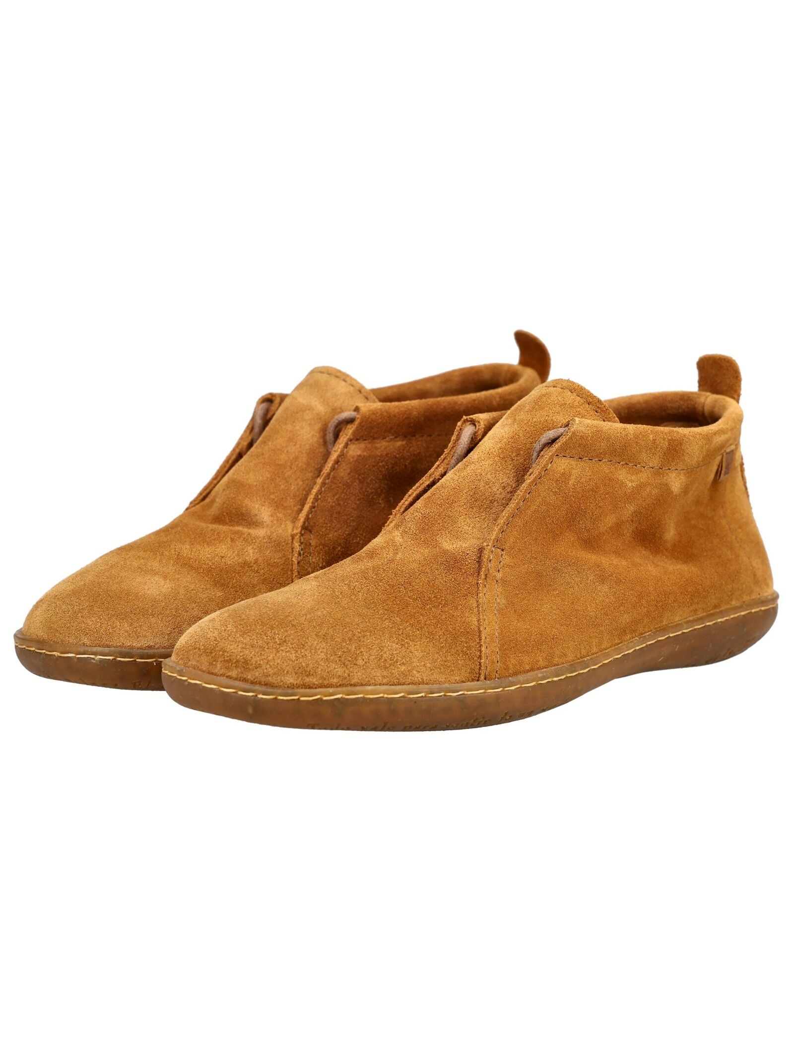 Schnürschuh EL NATURALISTA "El Naturalista Halbschuhe Leder", Damen, Gr. 42, toffee, Leder, Schuhe Schnürschuh 2