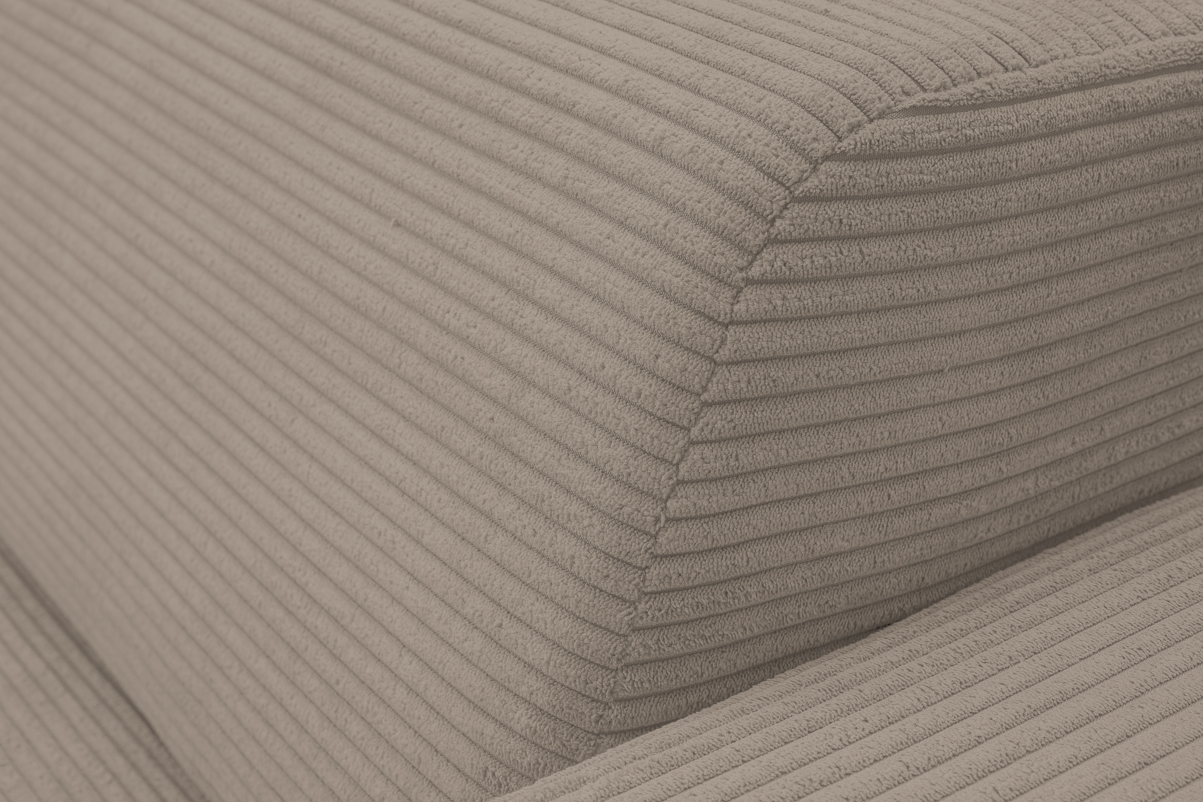 WERK2 Ecksofa »Zeus-XL, Mega-Sofa mit großer Sitztiefe, Stellmaße 311cm x 210cm«, Curvy Trend Garnitur mit urbaner Optik, bequem, Big-Sofa, L-Form