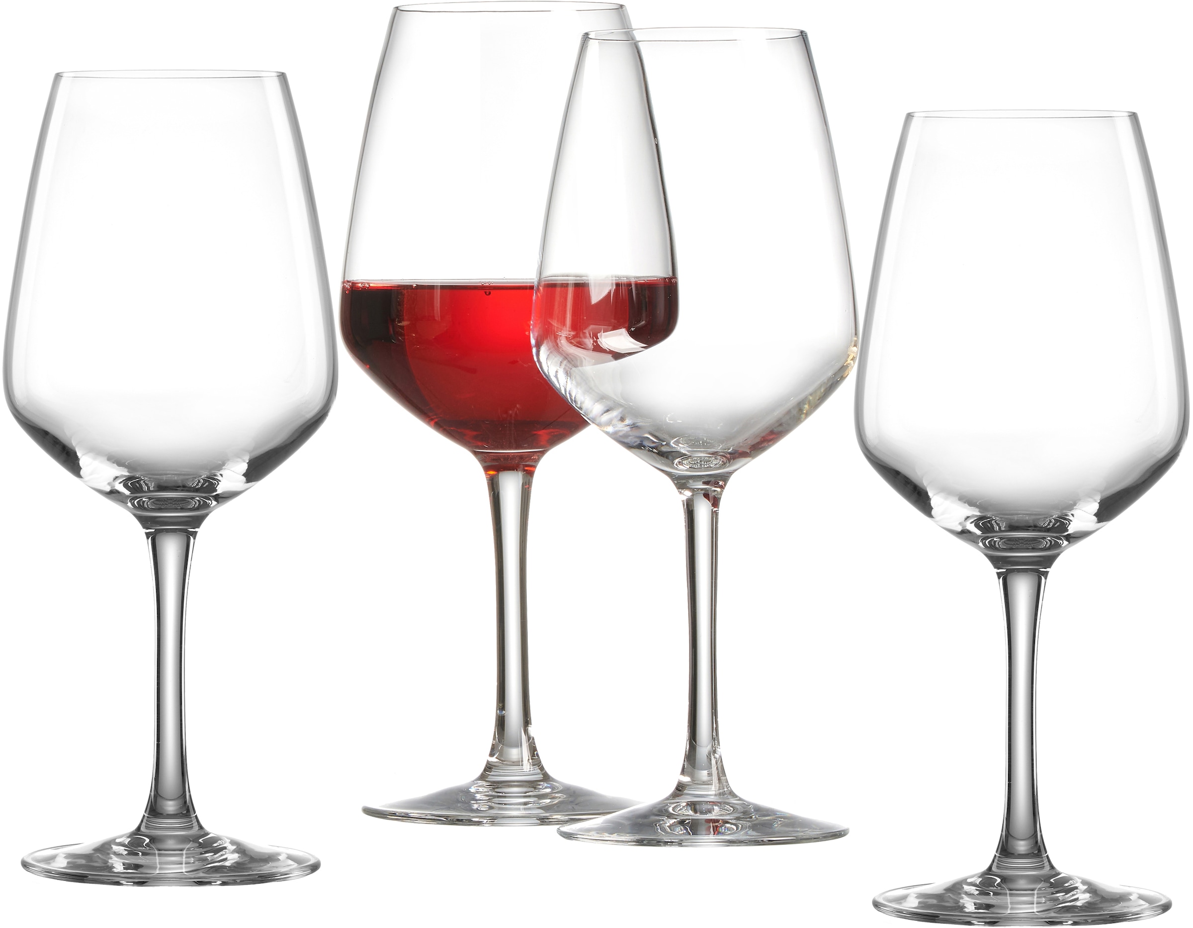 4-teilig, | je Rotweinglas 4 (Set, »Mambo«, Rotweingläser, tlg., 500 ml), 500 ml Ritzenhoff BAUR 4 & Breker