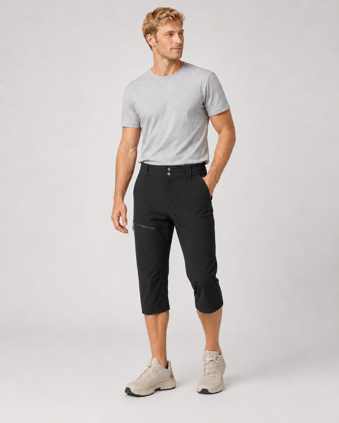 LPO Caprihose »Kentville Fullstretch IV«  4-Wege-Stretch, UV-Schutz, Komfortbund