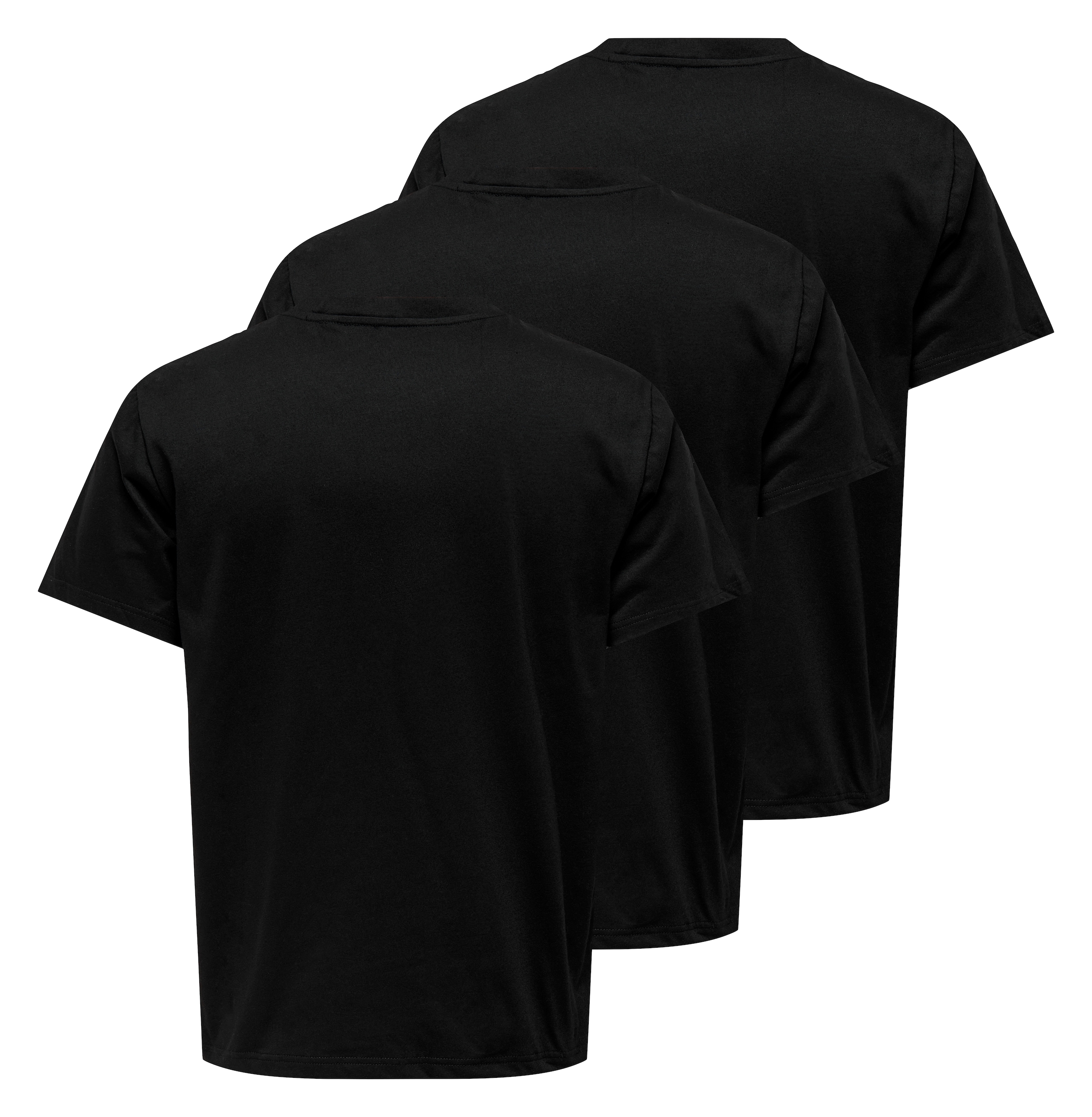 ONLY & SONS Rundhalsshirt »ONSJEFF REG SS TEE 3-PACK OTL« Packung, 3
