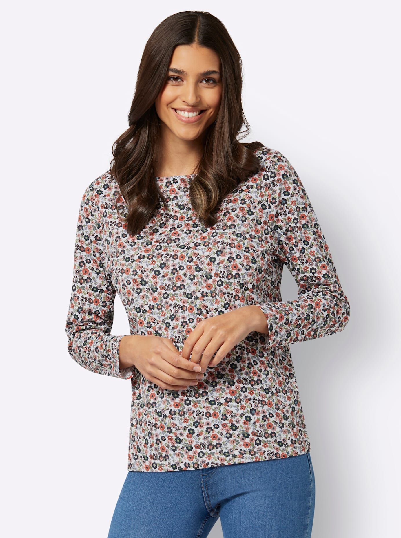 Classic Basics Langarmshirt "Langarm-Shirt" 1 Stk. tlg. günstig online kaufen