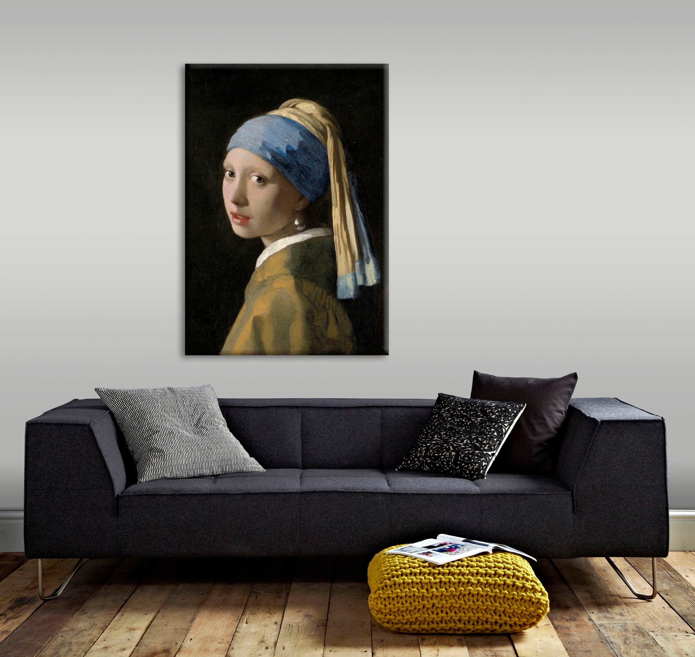 Leinwandbild »Meisje met de pare, Jan Vermeer«