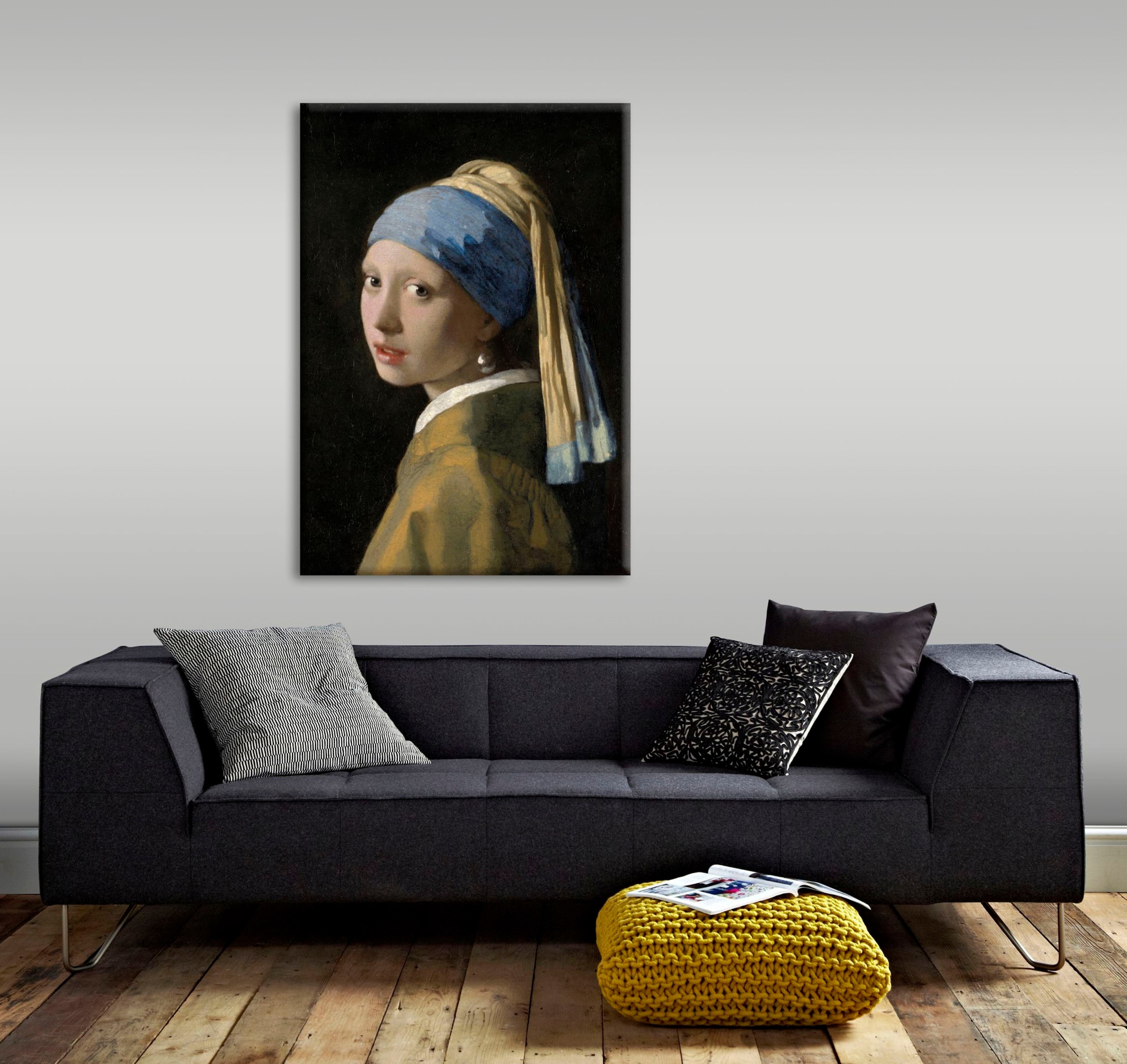 Art for the home Leinwandbild "Meisje met de pare, Jan Vermeer", Art-Portra günstig online kaufen