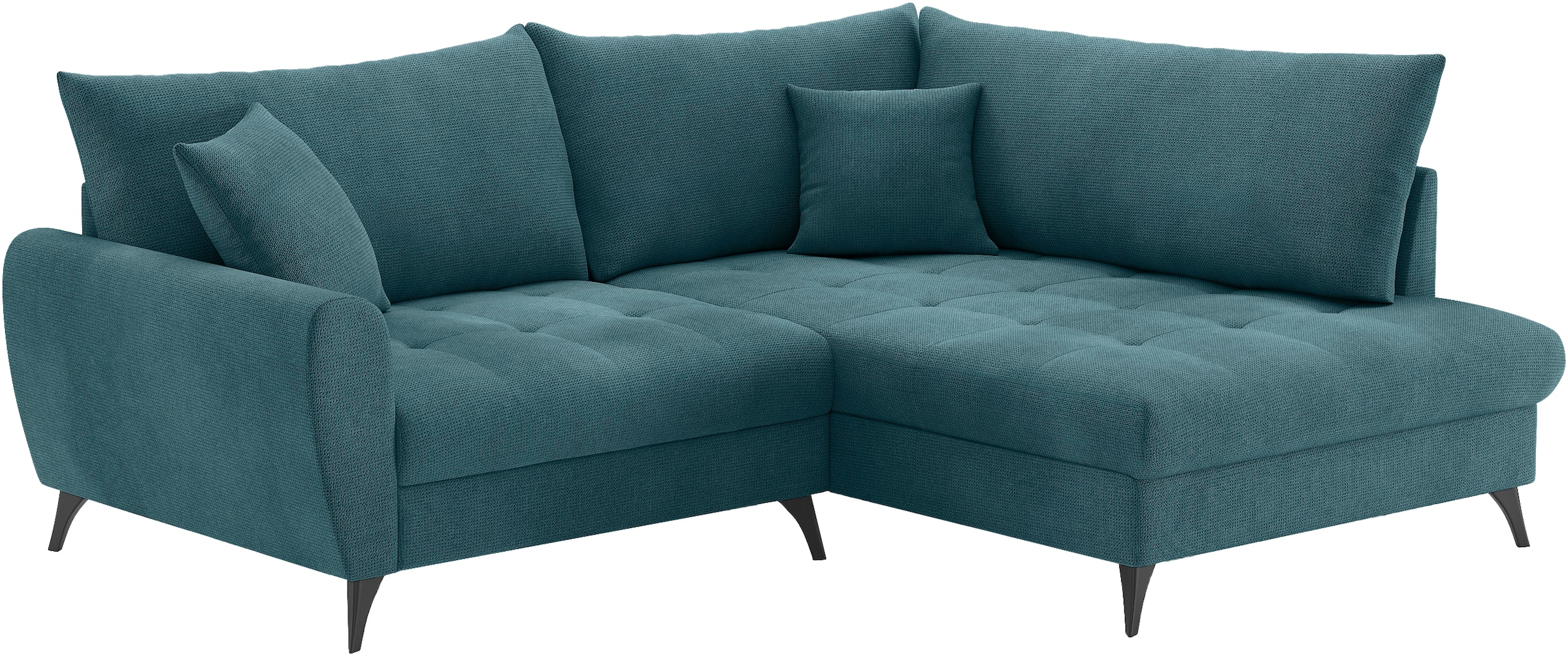 Mr. Couch Ecksofa "Blackburn II L-Form", Wahlweise mit Kaltschaumpolsterung günstig online kaufen