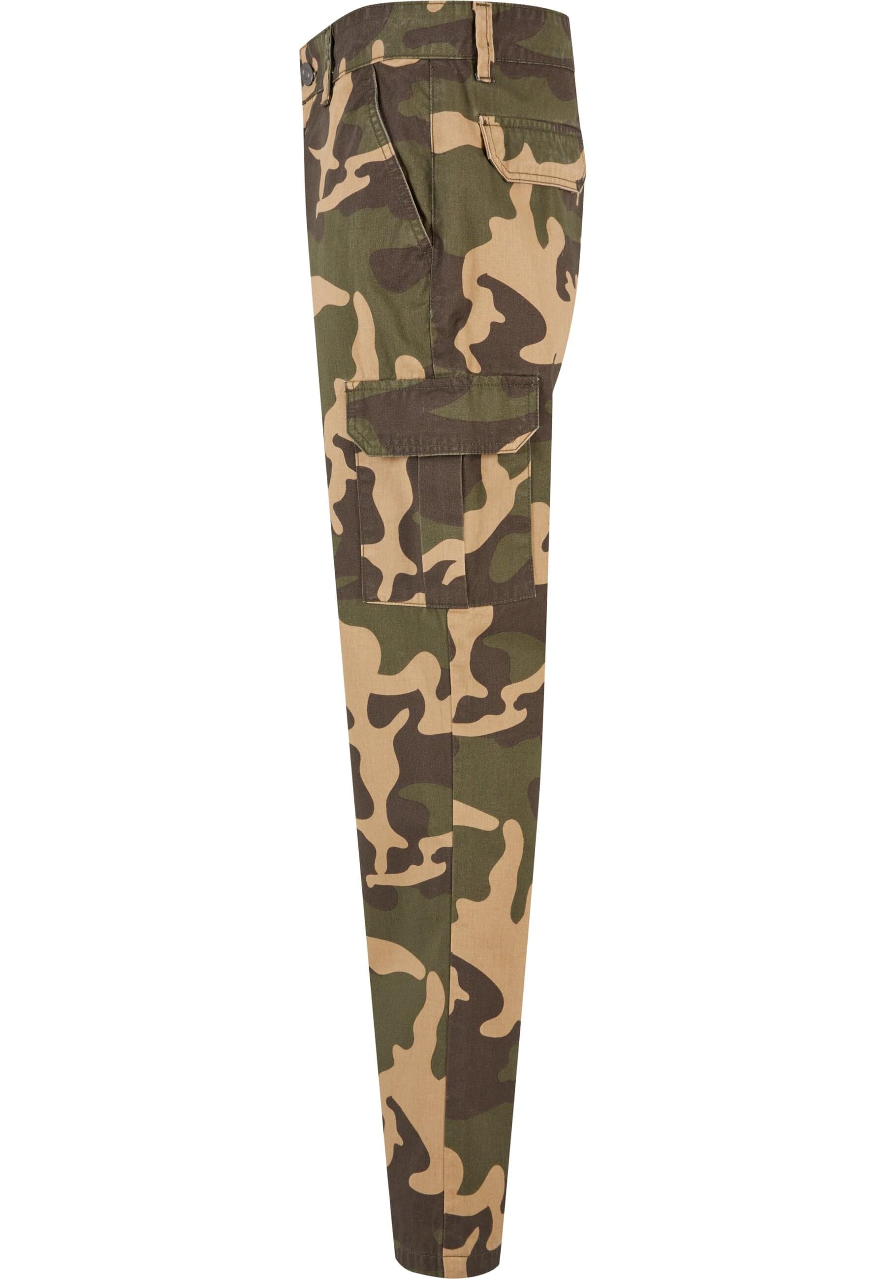 URBAN CLASSICS Cargohose »Urban Classics Herren Straight Leg Camo Cargo Pants«, (1 tlg.)