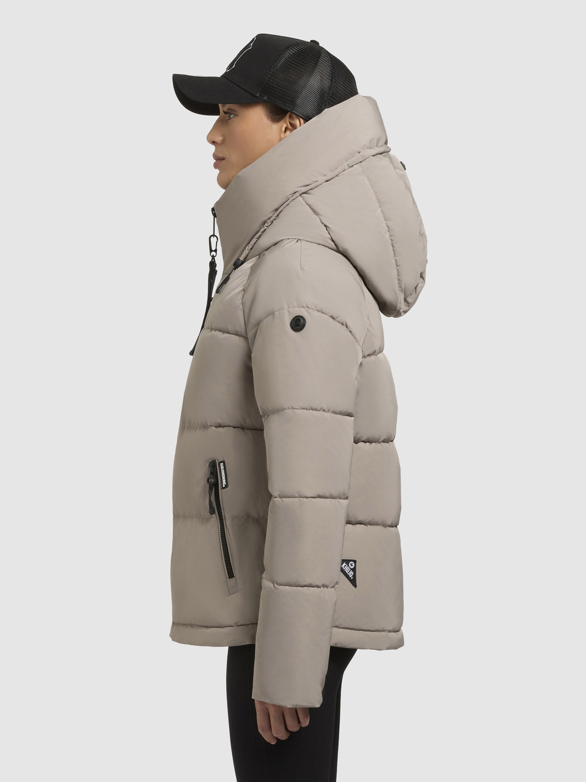khujo Steppjacke »SUME«, mit Kapuze