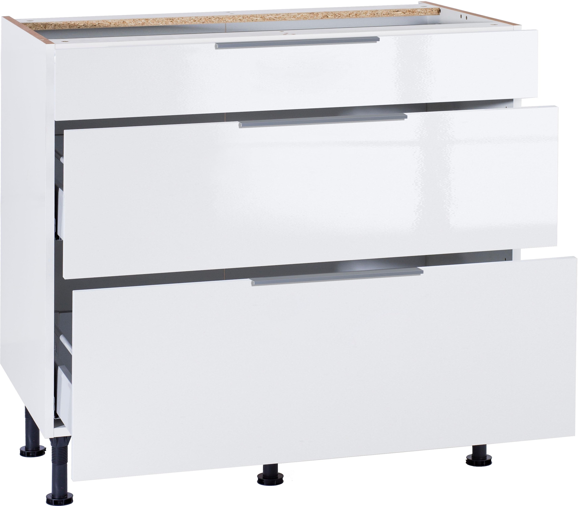 OPTIFIT und Soft-Close-Funktion, »Tara«, BAUR Vollauszug Breite | 90 Unterschrank cm mit