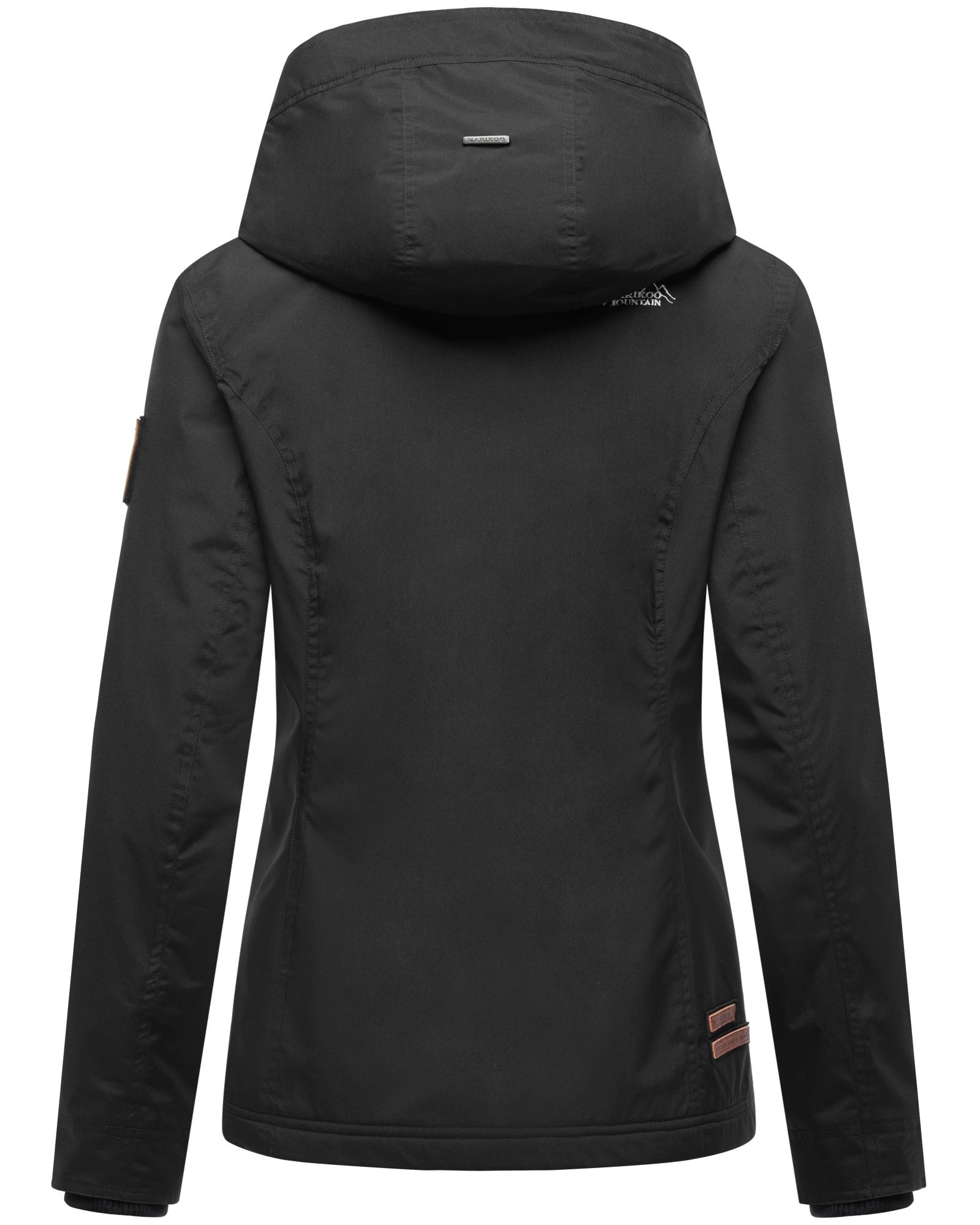 Thumbnail - Marikoo Outdoorjacke "Erdbeere" mit Kapuze sportliche Funktionsjacke mit Kapuze