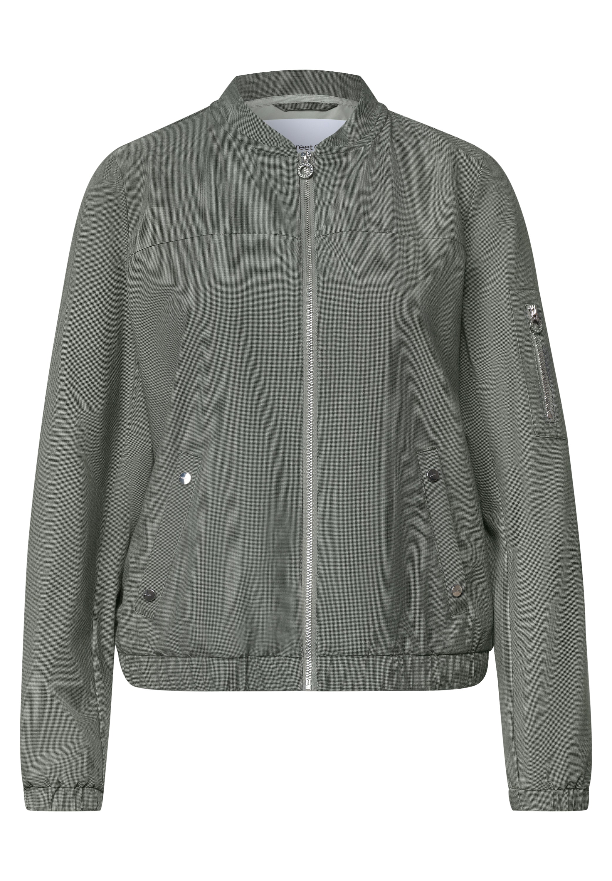 STREET ONE Blouson ohne Kapuze mit Rundhalsausschnitt