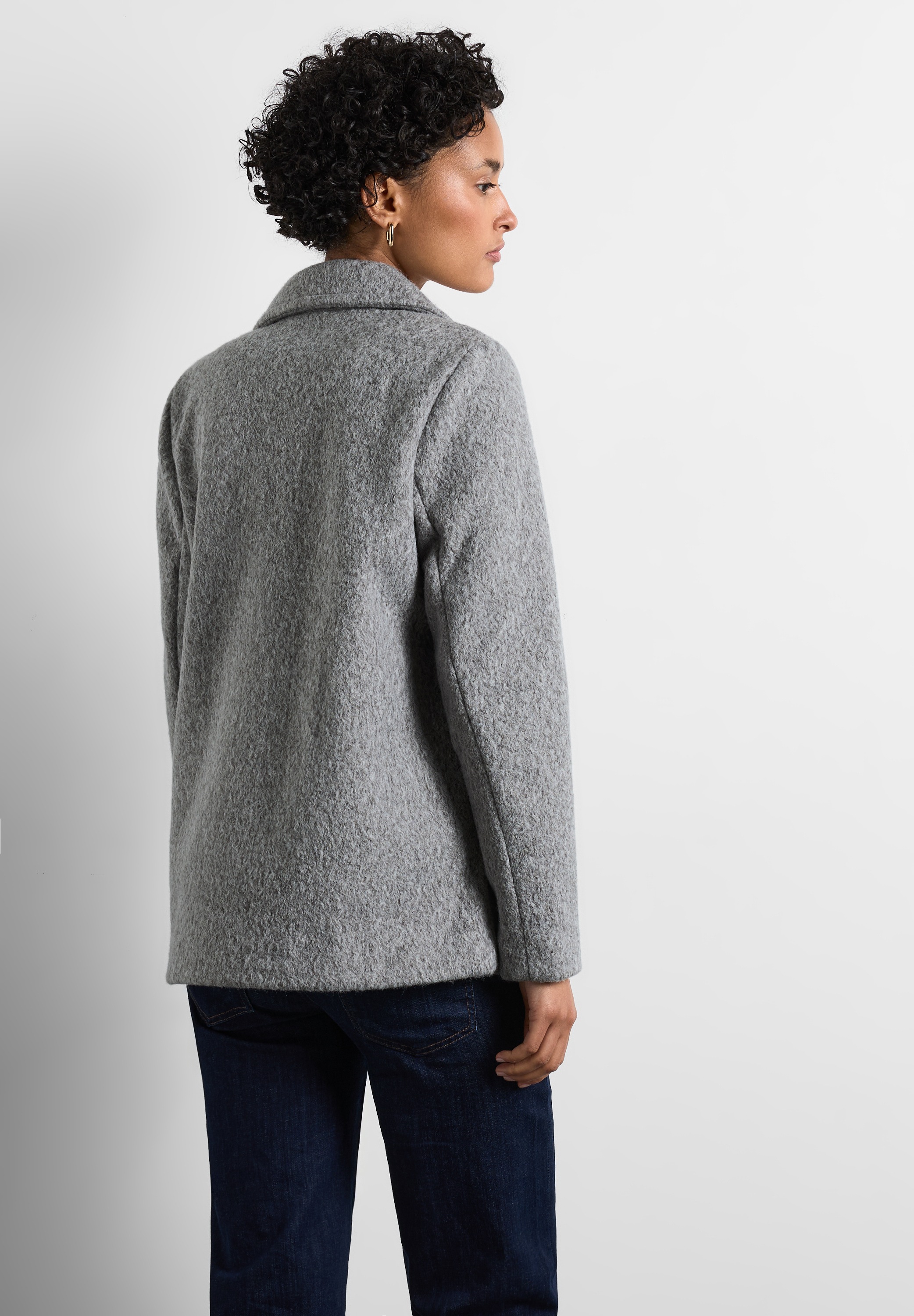 STREET ONE Kurzjacke, ohne Kapuze, mit Reverskragen
