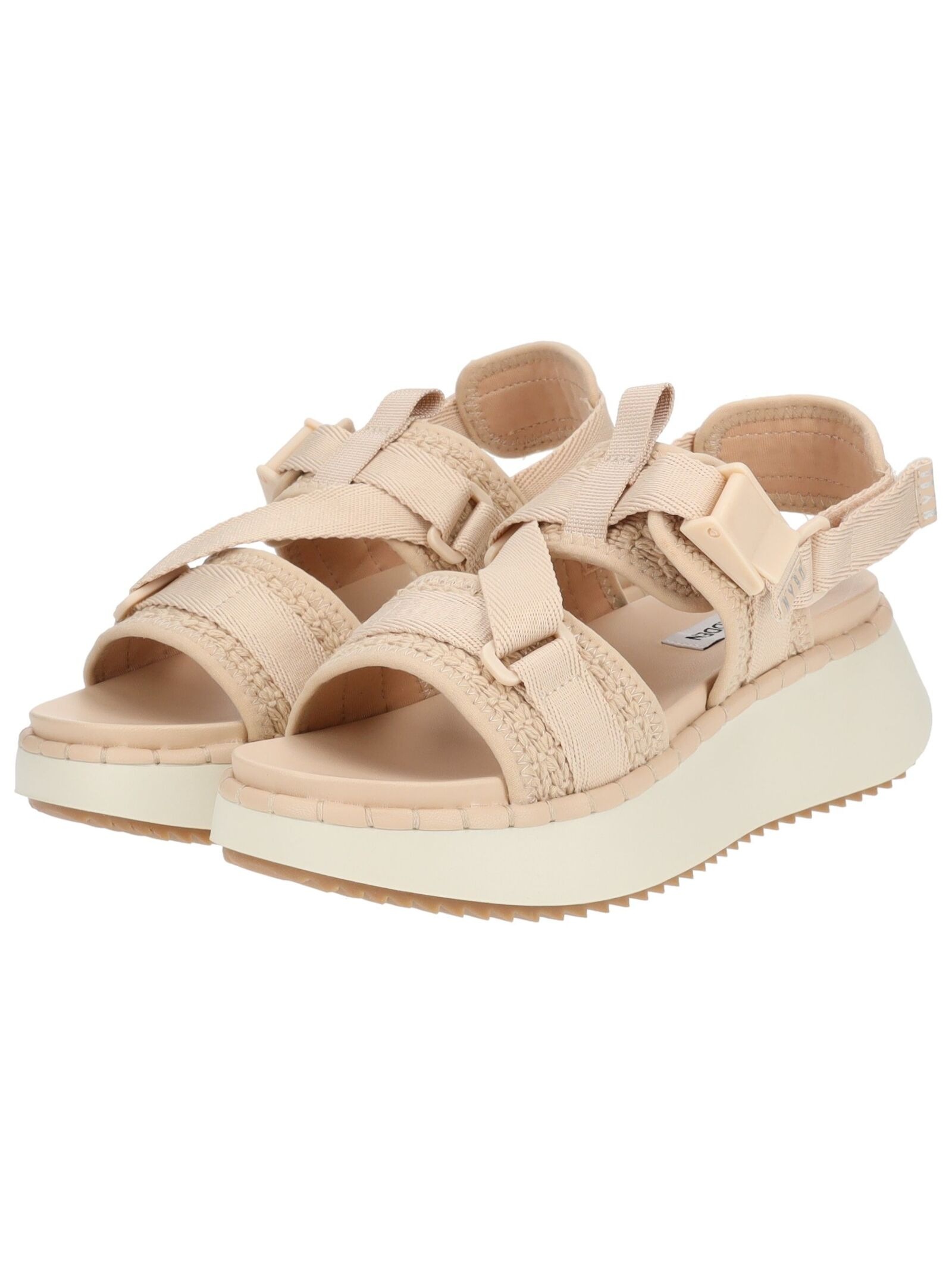 STEVE MADDEN Keilsandalette »STEVE MADDEN Sandalen Lederimitat/Textil«