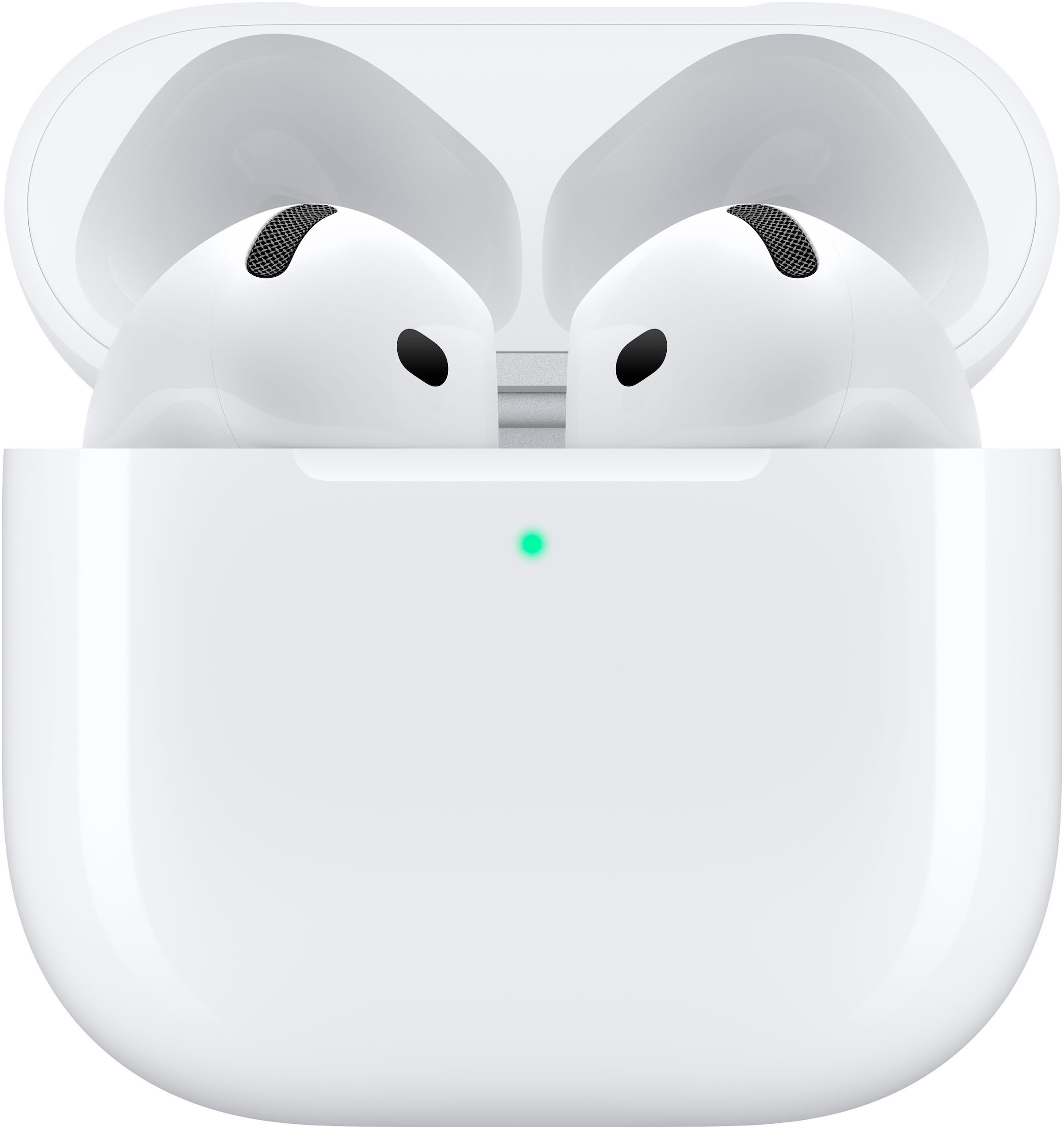 Apple wireless In-Ear-Kopfhörer »AirPods 4«, Bluetooth, kompatibel mit Siri-integrierte Steuerung für Anrufe und Musik