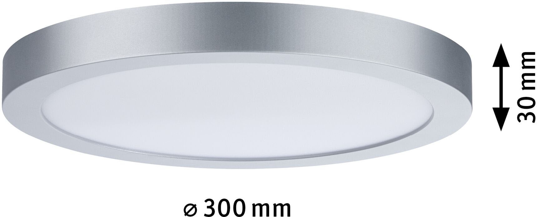 Paulmann LED Deckenleuchte »Abia«, 1 flammig, Leuchtmittel LED-Modul | LED fest integriert, LED-Modul, LED Deckenlampe