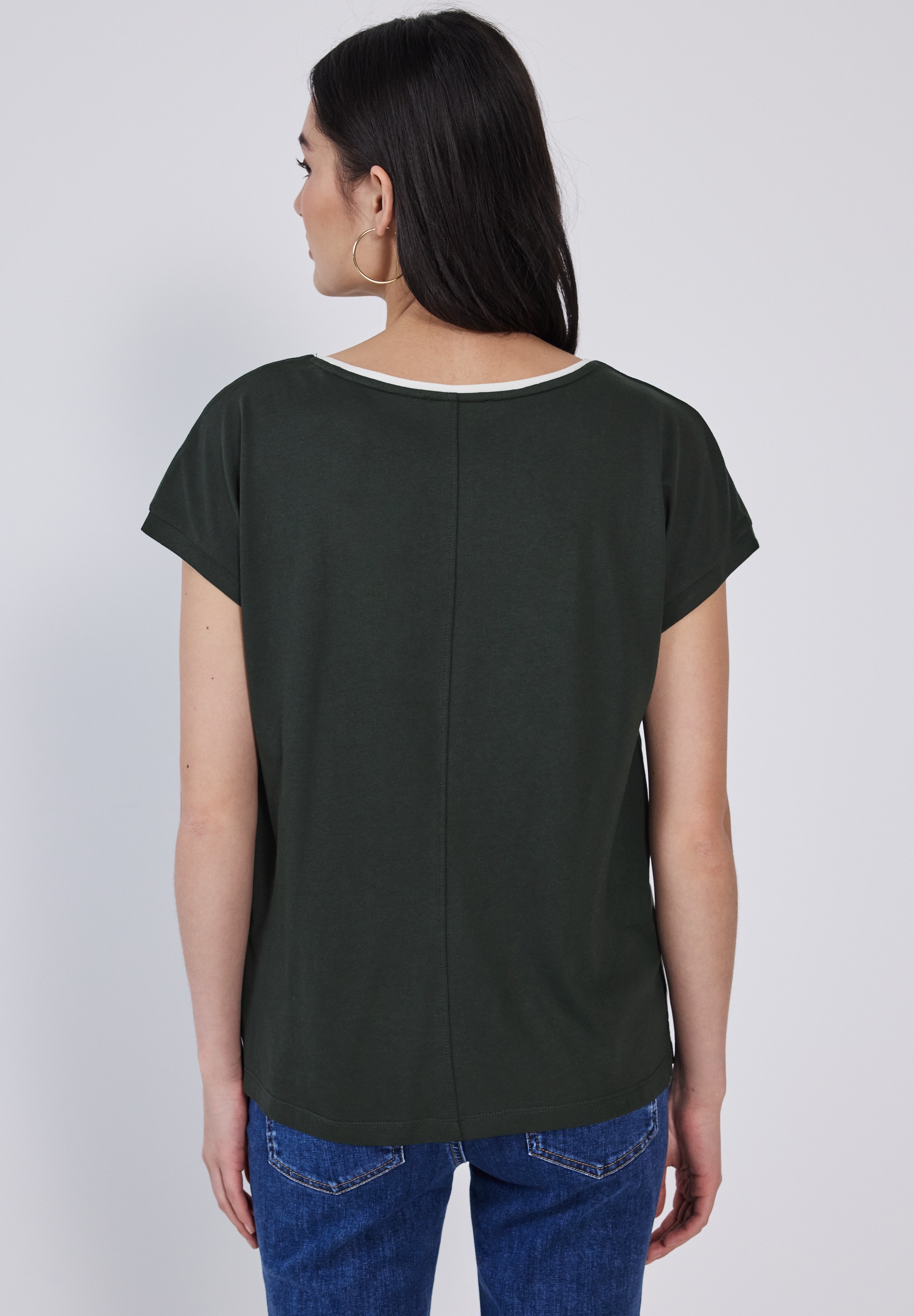 STREET ONE STUDIO T-Shirt, im soften Baumwoll-Mix