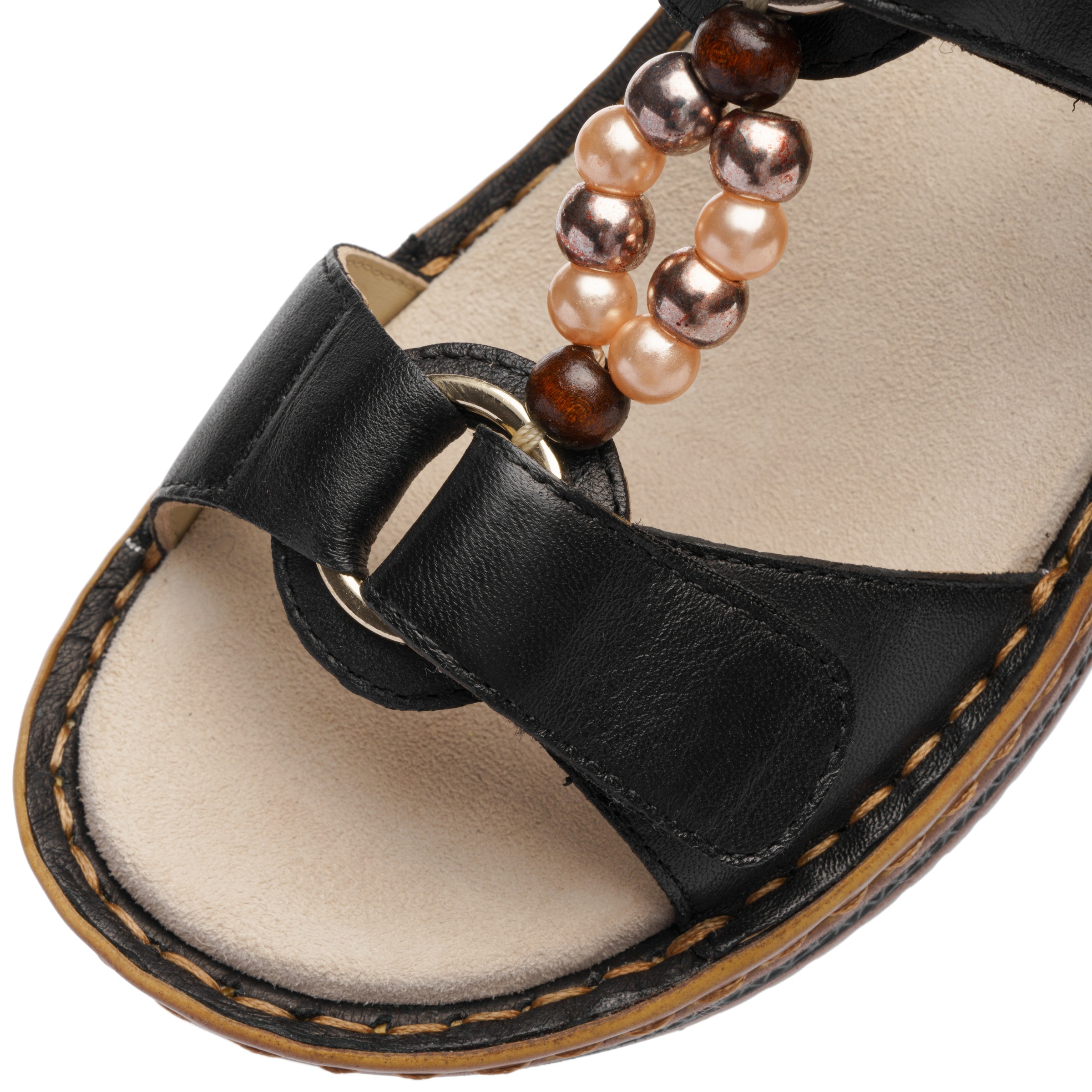 Thumbnail - Ara Pantolette "HAWAII" Schlupfschuh, Komfortschuh mit Klettverschlüsse, G-Weite