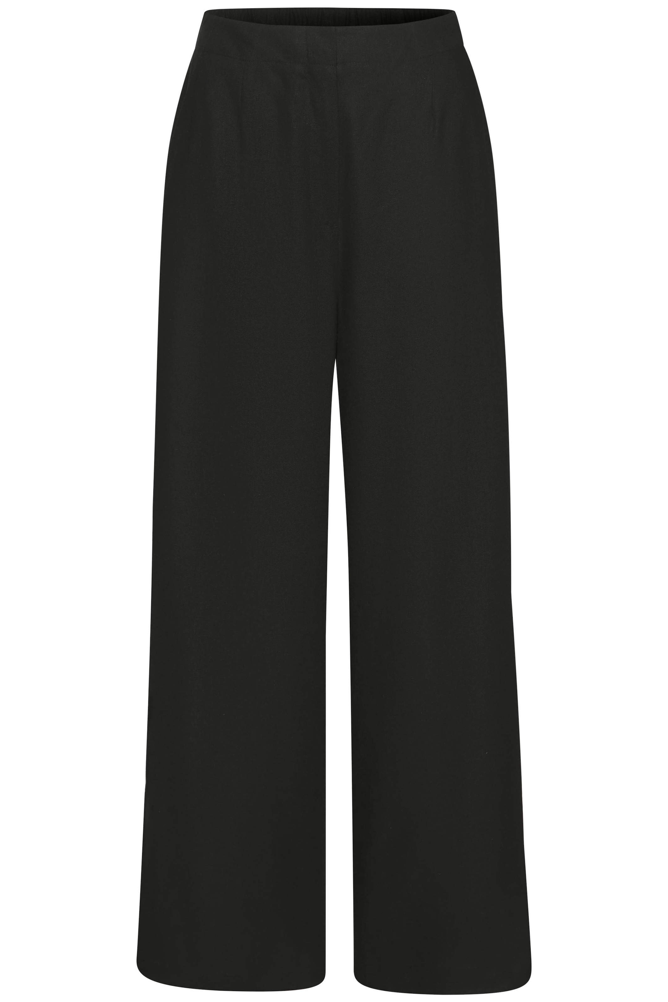 Buffalo Leinenhose, mit weiter Beinform und Taschen, luftige Stoffhose