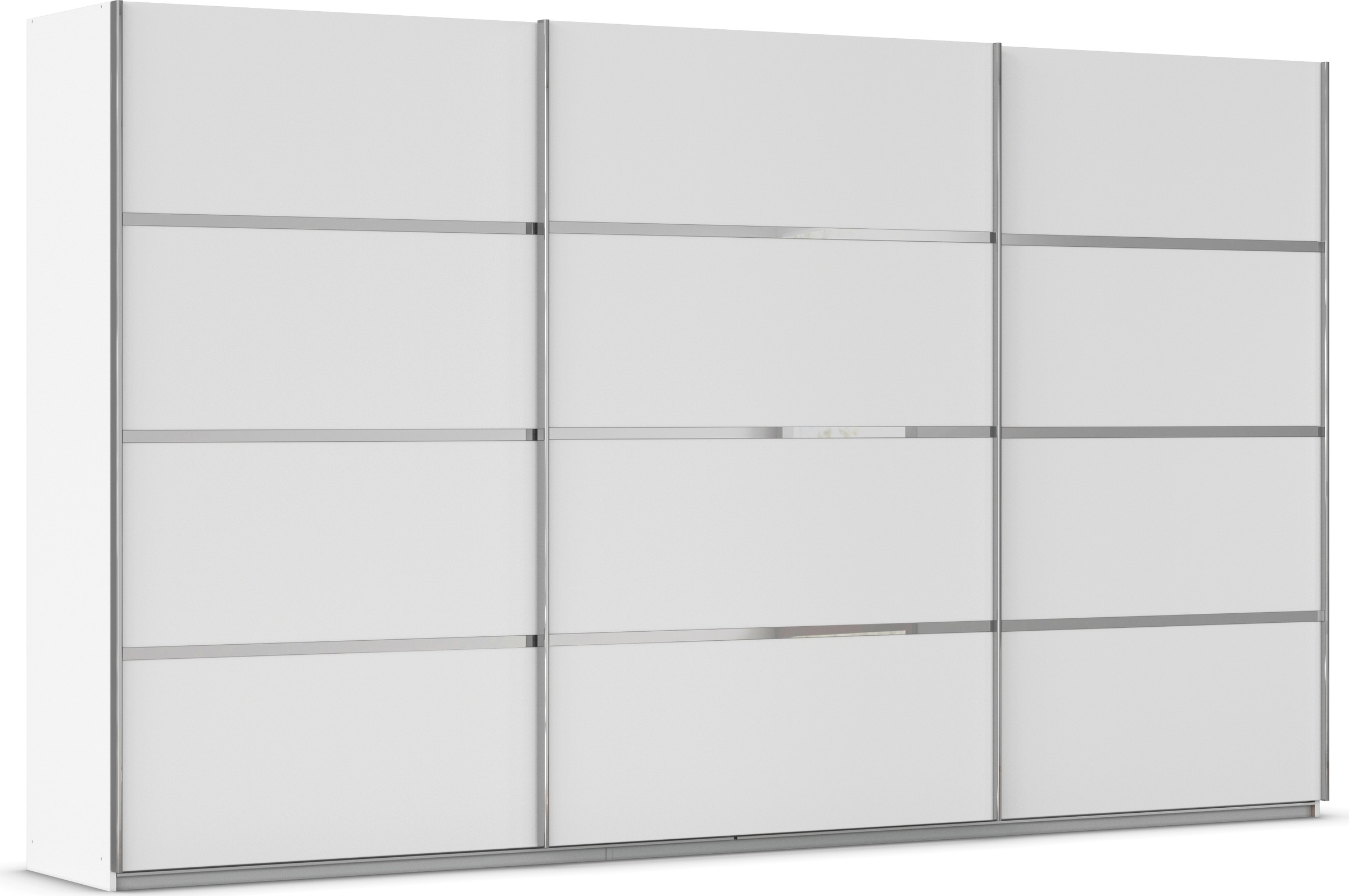 OTTO home Kleiderschrank "Mehrzweckschrank Aktenschrank Möbel Mietswohnung Schlafzimmer AVOLA" 3 verschiedene Ausstattungen BASIC/CLASSIC/PREMIUM (inkl. SOFT-CLOSE), mit eleganten Zierleisten in Chrom, Schwarz oder Weiß MADE IN GERMANY