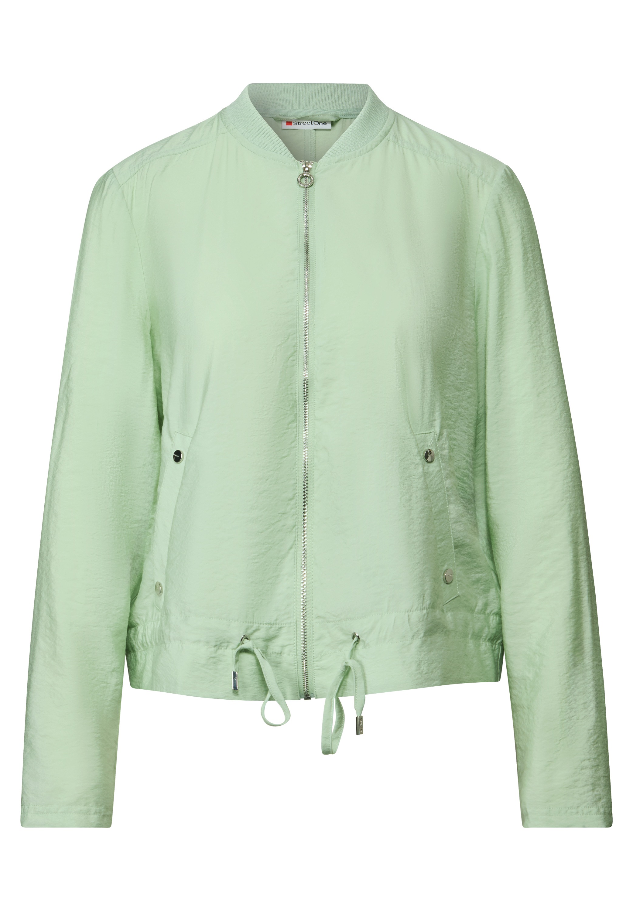 STREET ONE Kurzjacke, ohne Kapuze, aus elastischem Materialmix