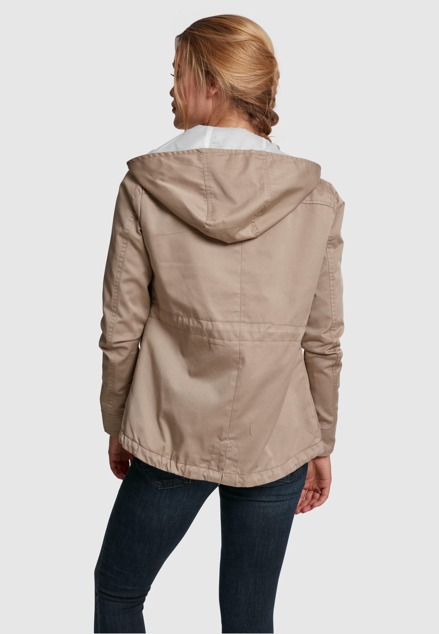URBAN CLASSICS Winterjacke »Urban Classics Damen Ladies Basic Cotton Parka«, (1 St.), mit Kapuze
