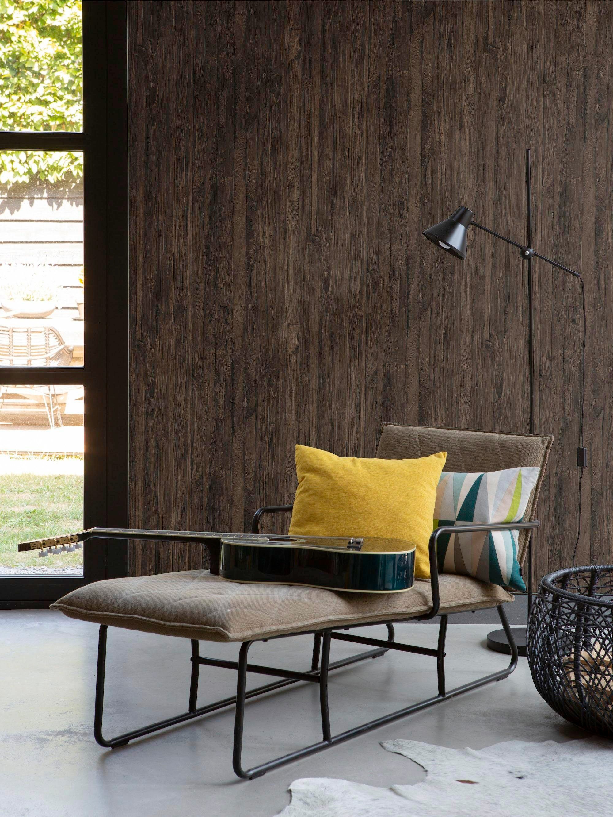 Rasch Vinyltapete »Mandalay«, gemustert-Holz