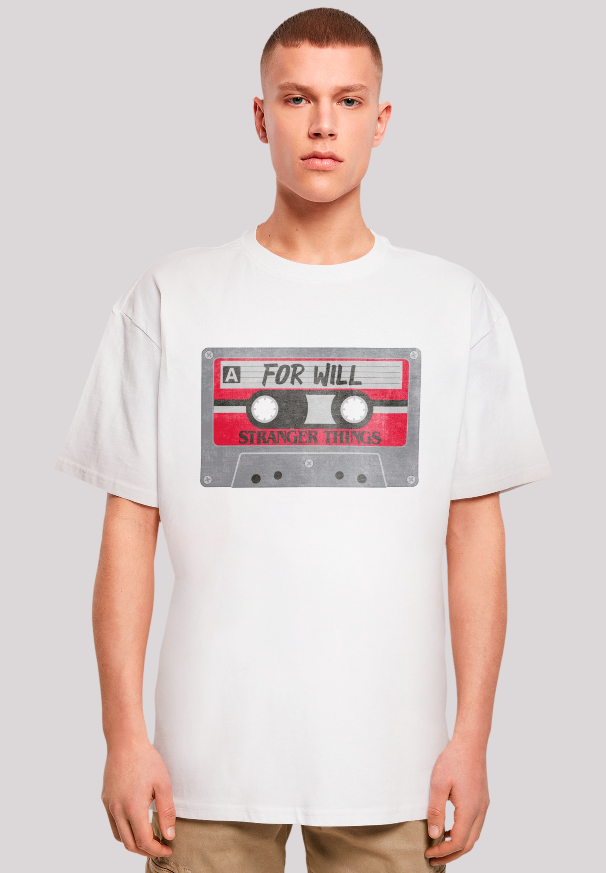 F4NT4STIC T-Shirt "Stranger Things Cassette For Will", Premium Qualität günstig online kaufen