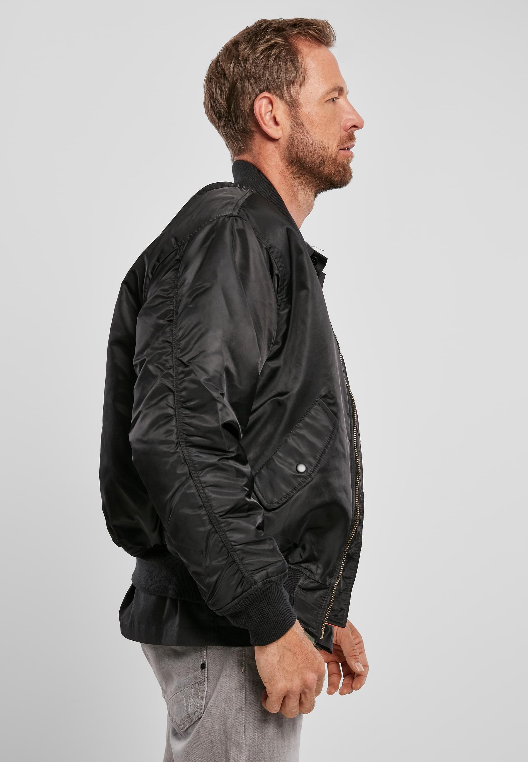 Brandit Anorak »Brandit Herren MA1 Bomber Jacket«, (1 St.), ohne Kapuze