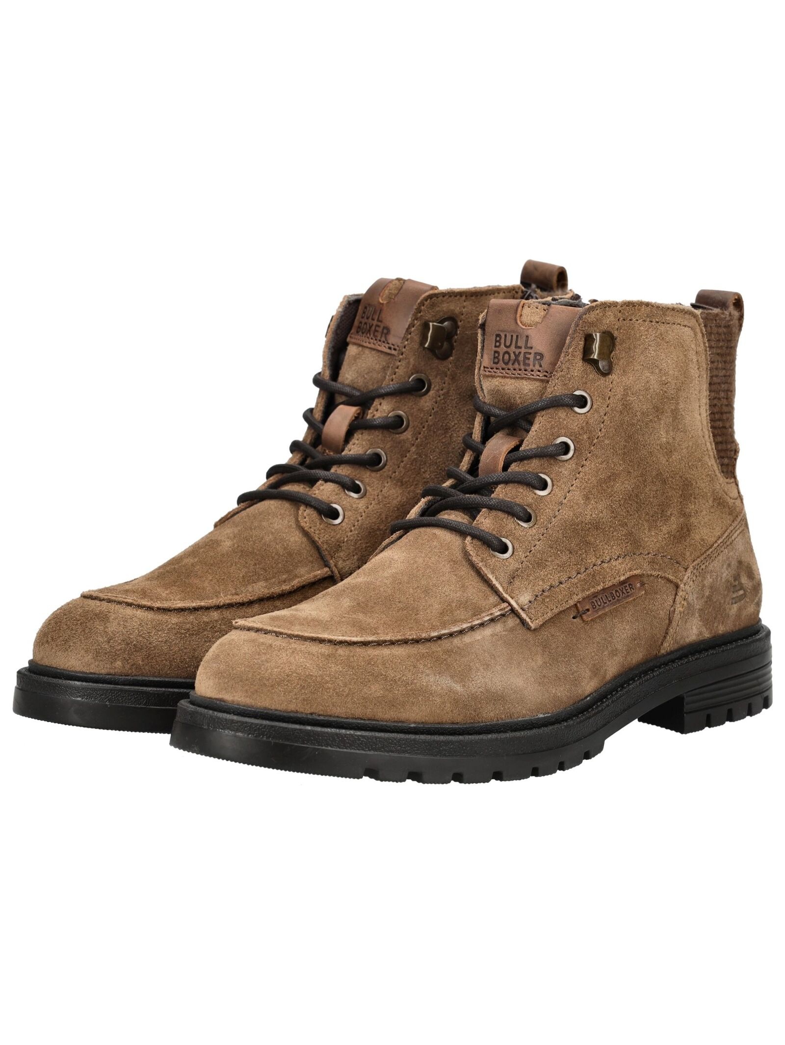Bullboxer Schnürstiefelette »Bullboxer Stiefelette Veloursleder«