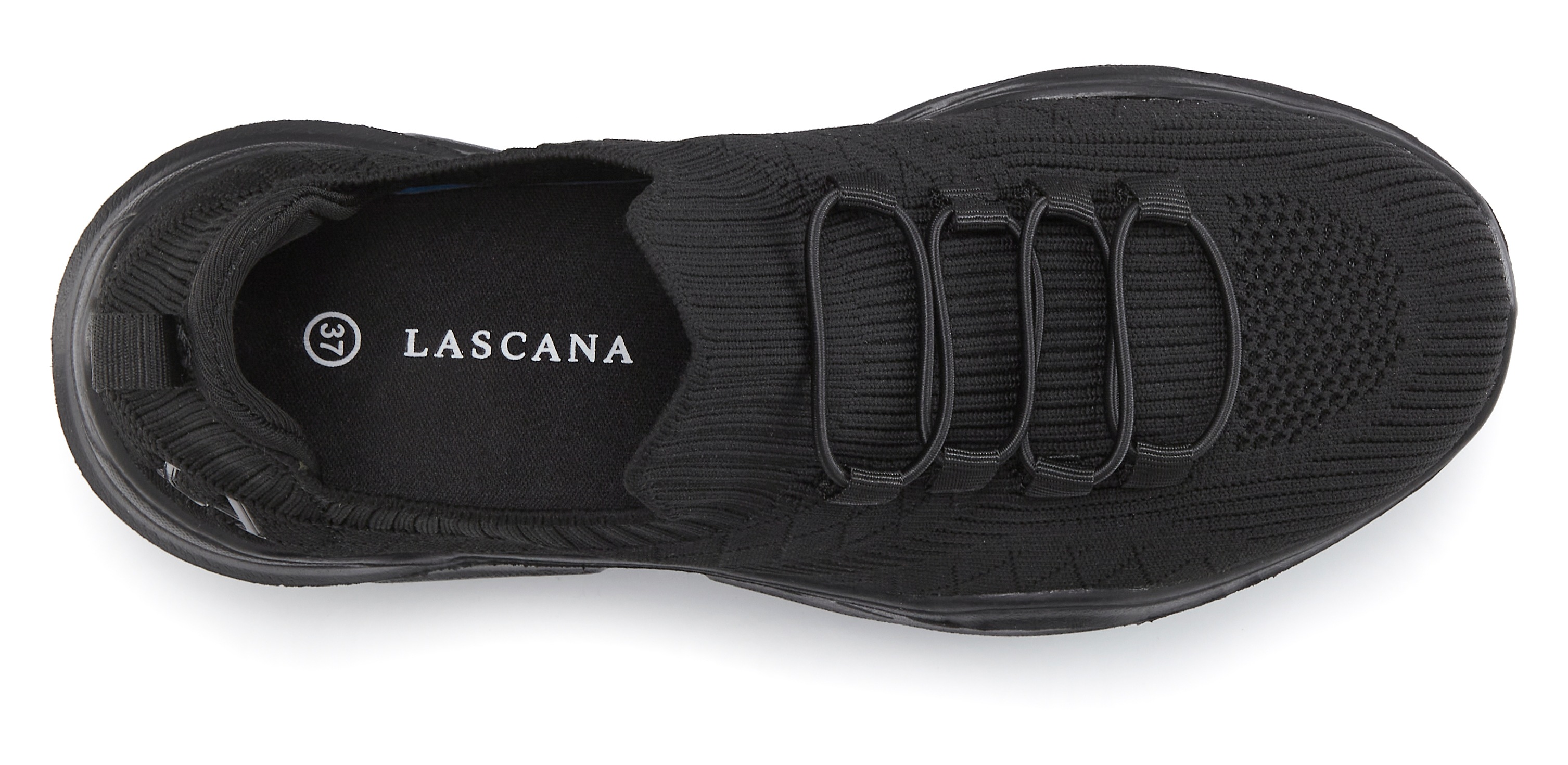Thumbnail - LASCANA ACTIVE Sneaker "Halbschuh, Freizeitschuh, ultraleicht und bequem,", zum Reinschlüpfen und elastischen Schnürbänd...