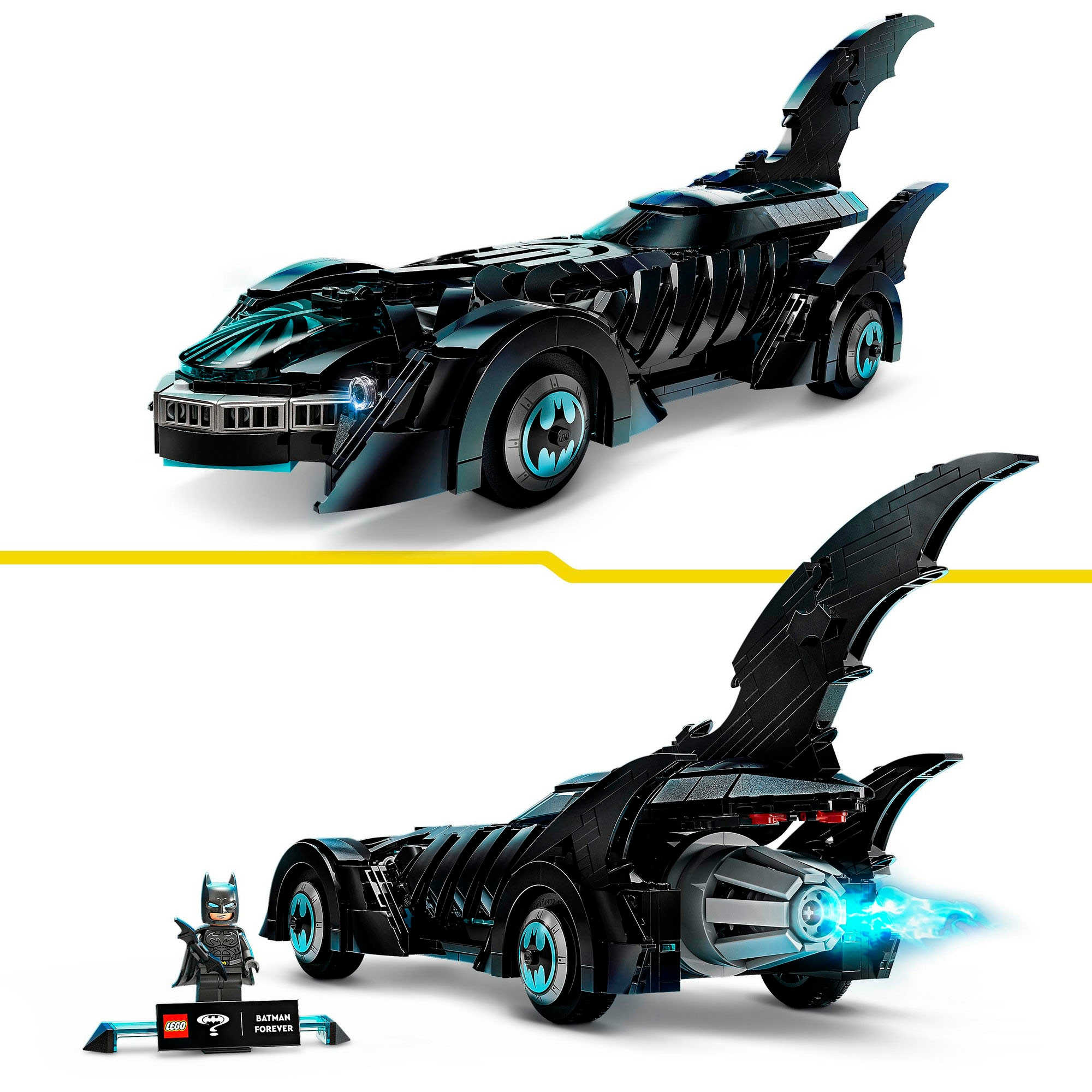 LEGO® Konstruktionsspielsteine »Batman Forever Batmobil (76304), LEGO Super Heroes«, (909 St.), Made in Europe