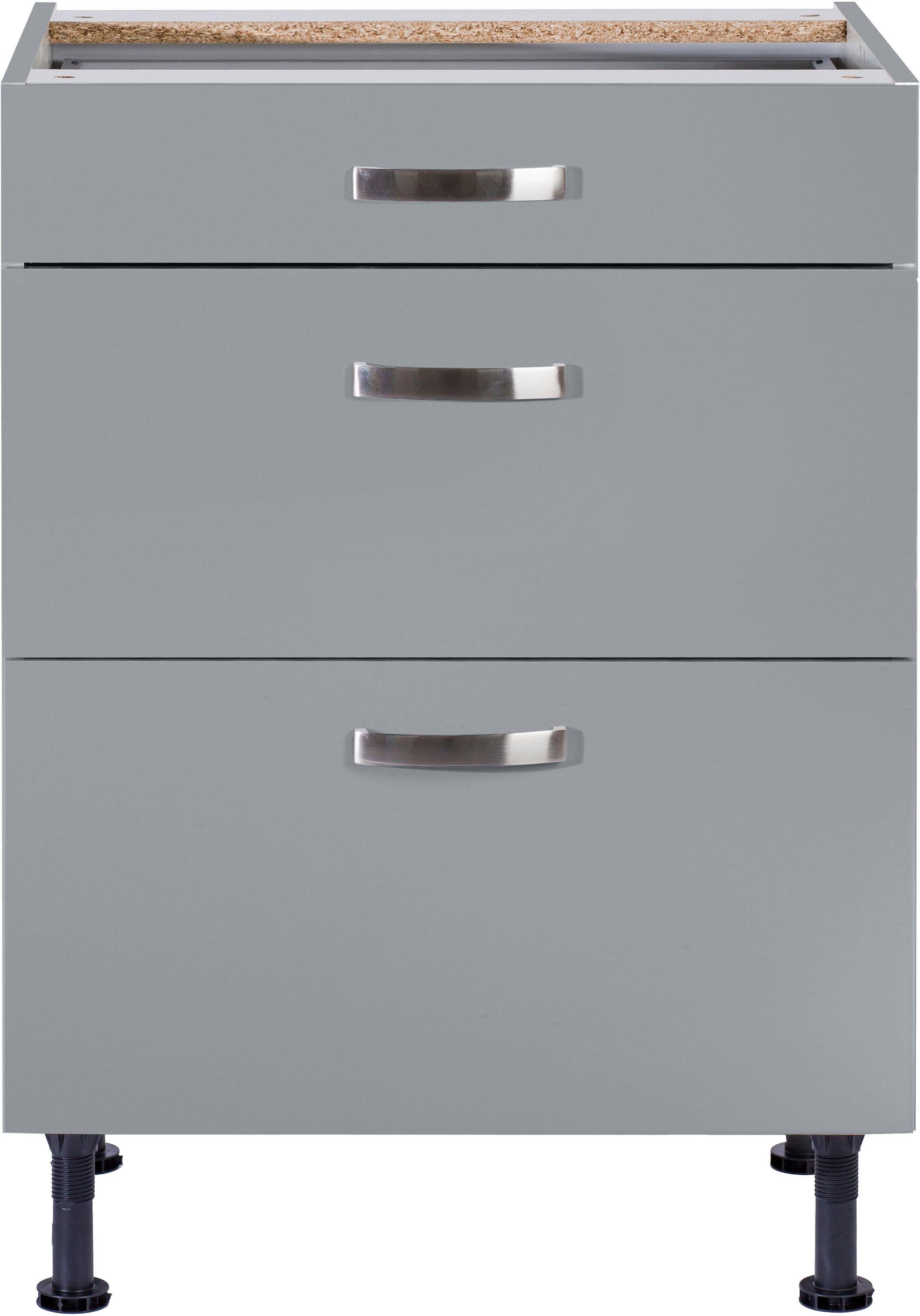 KOCHSTATION Unterschrank "KS-Cara", Breite 60 cm, mit Vollauszügen und Soft günstig online kaufen