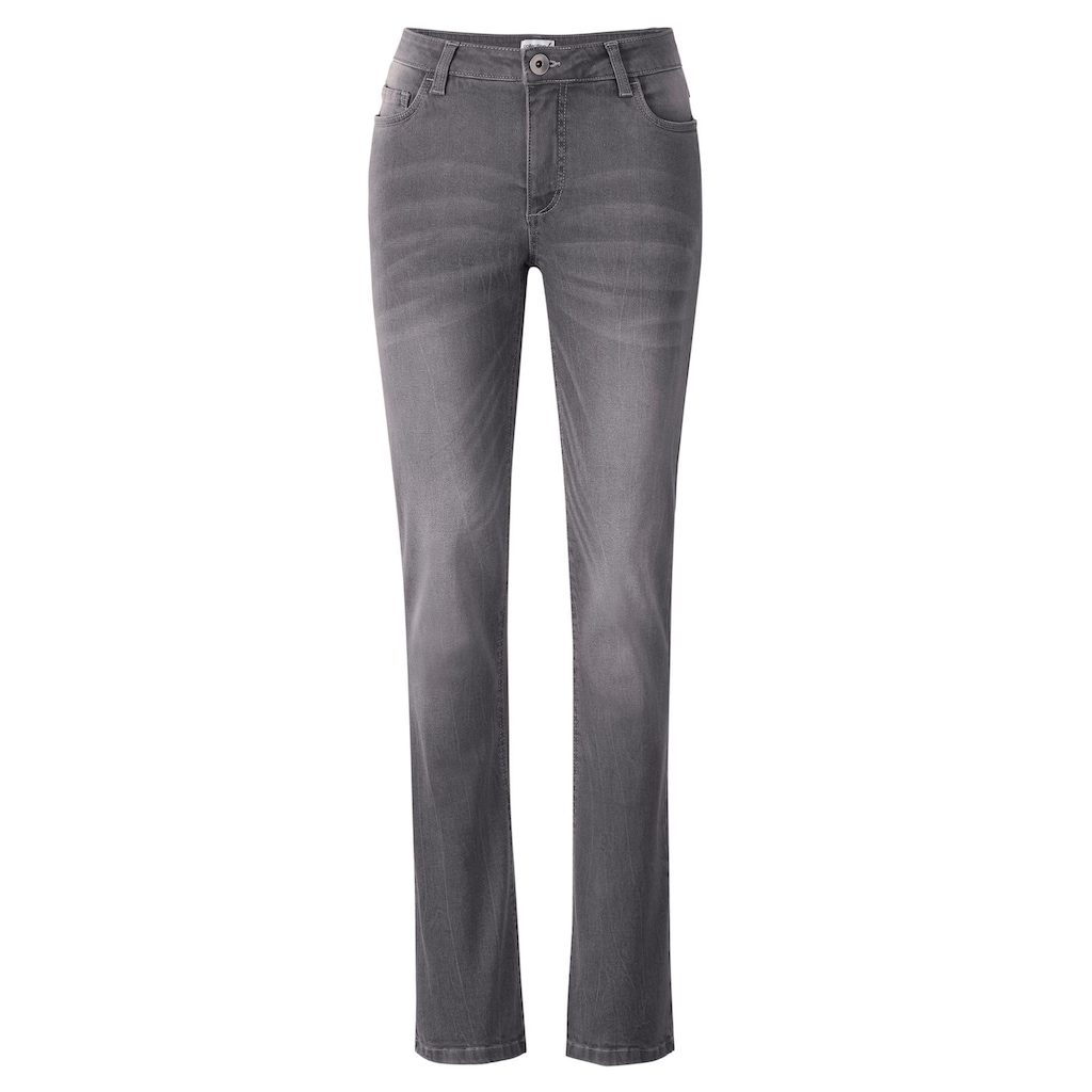 Casual Looks Bootcut-Jeans, (1 tlg.)