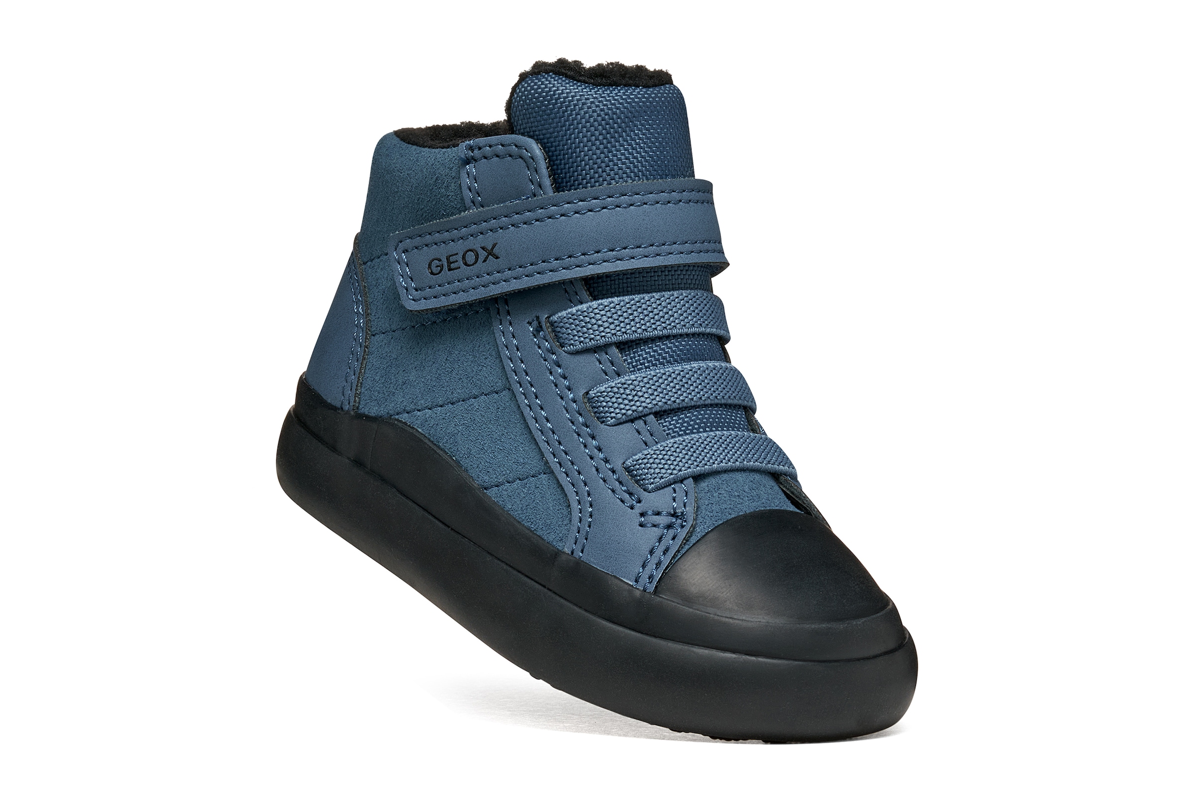 Geox Lauflernschuh »B GISLI BOY«  Lauflernboots, Klettboots mit Gummikappe