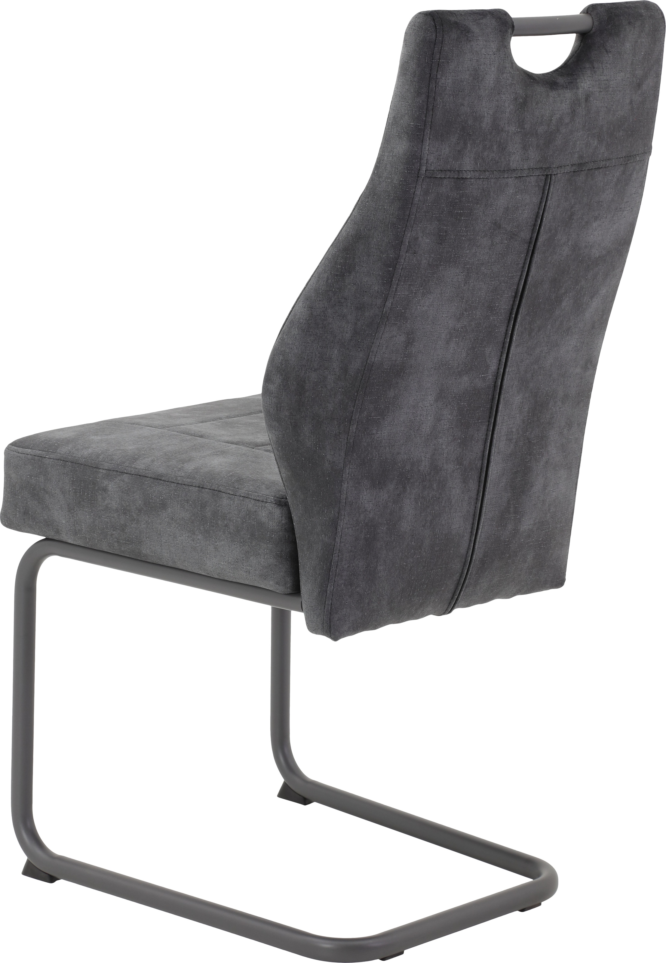 HELA Essgruppe »EMS Tisch 140-180x90 cm ausziehbar, Esstisch inkl. 4 Stühle«, (Set, 5 tlg., 5tlg. Set, Esstisch plus 4 Esszimmerstühle), Ausziehtisch Freischwinger, Stuhl mit Federkern, Bestseller