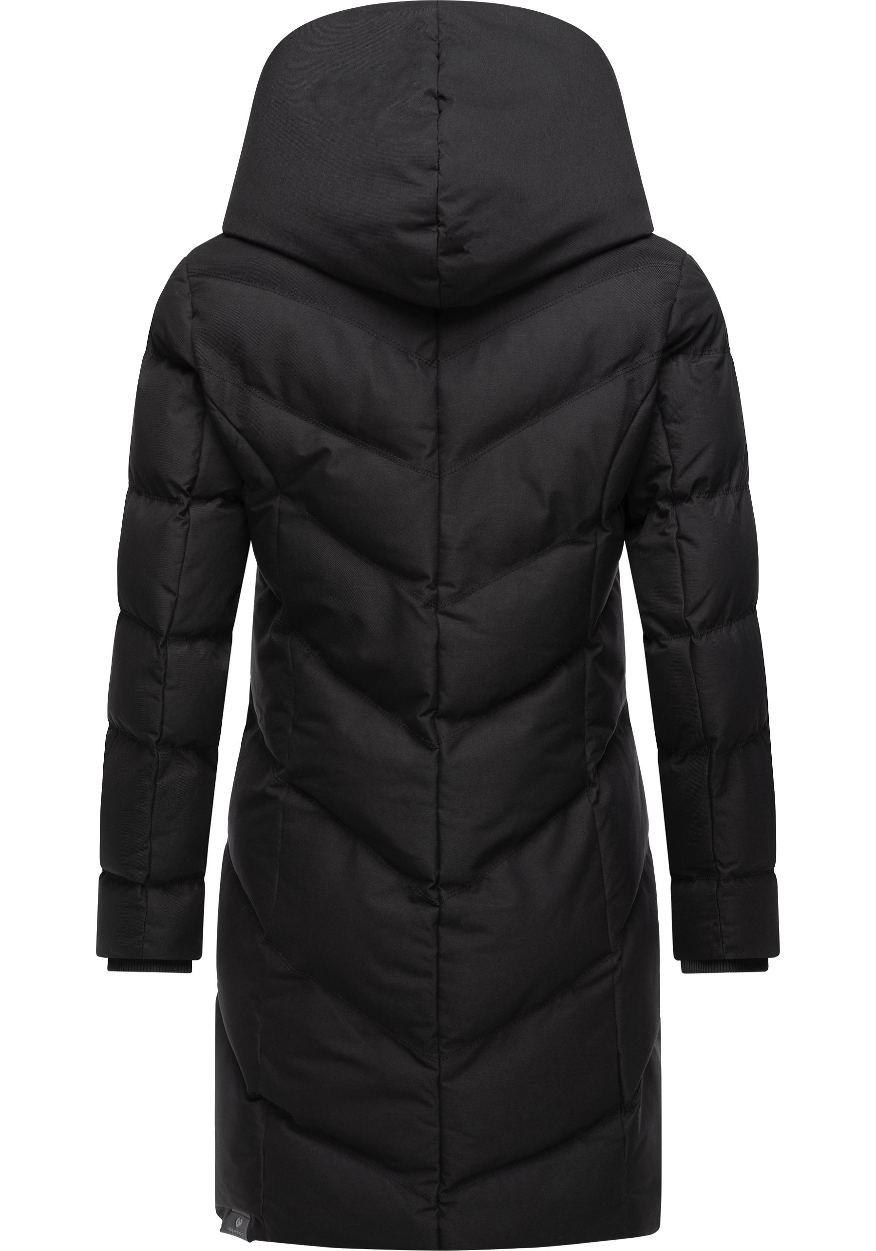 Thumbnail - Ragwear Steppmantel "Natalka Cosy" wasserdichter Mantel mit flauschigem Kunstfell-Kragen