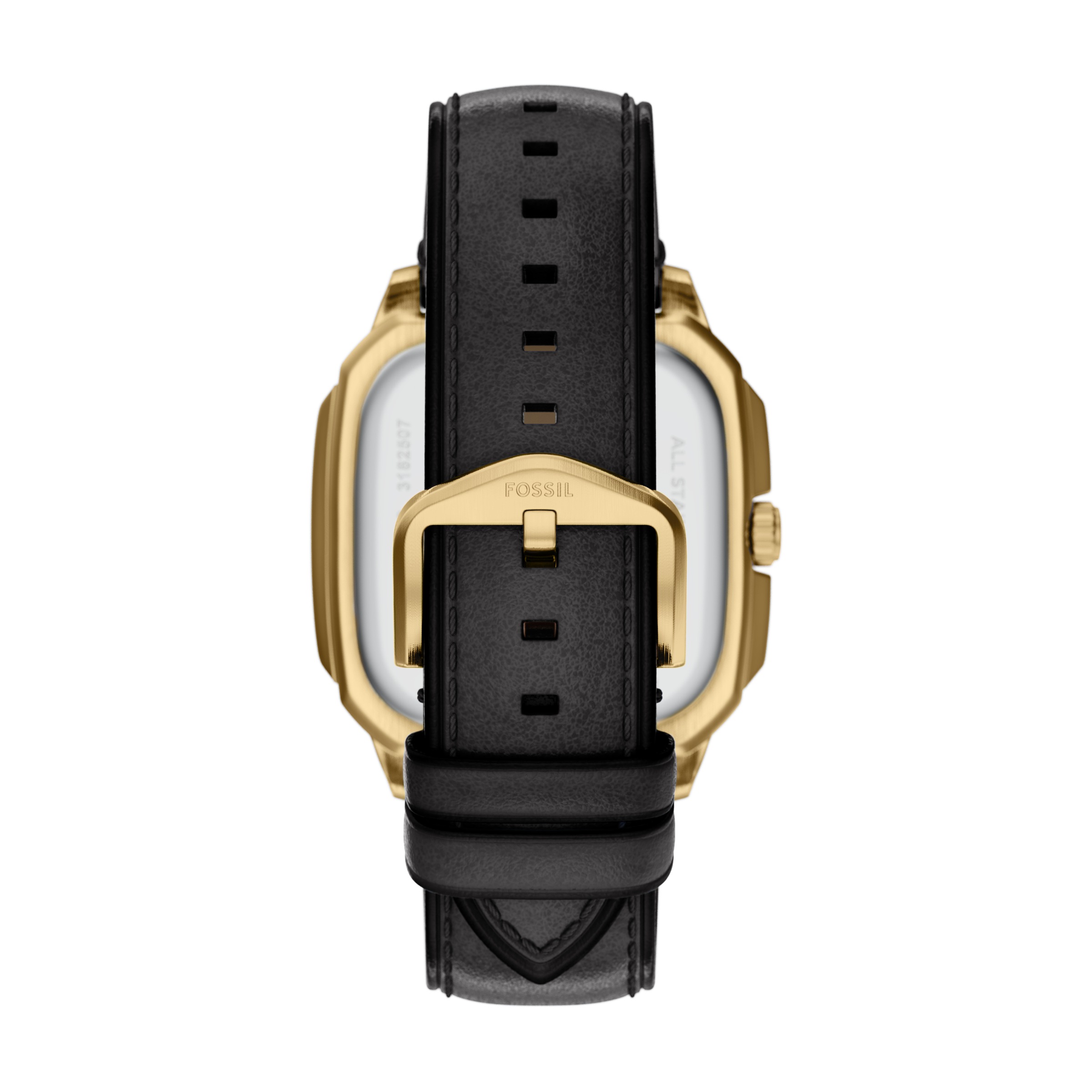 Fossil Quarzuhr »Crosby« Armbanduhr, Herrenuhr, Lederarmband, analog, Tag