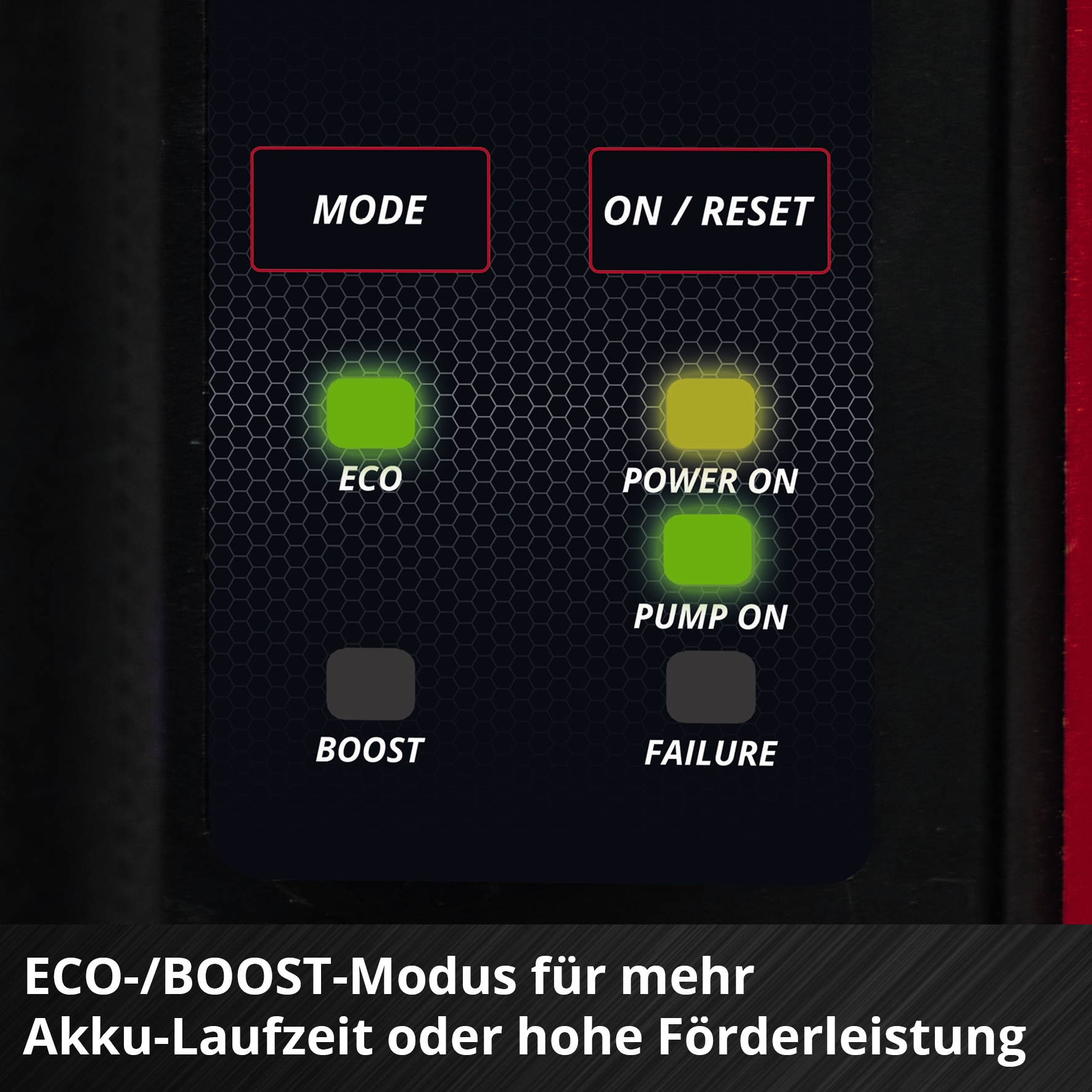 Einhell Akku-Gartenpumpe »AQUINNA 36/38 F LED AUTOMATIC«, 3.800 l/h, Power X-Change, ohne Akku und Ladegerät