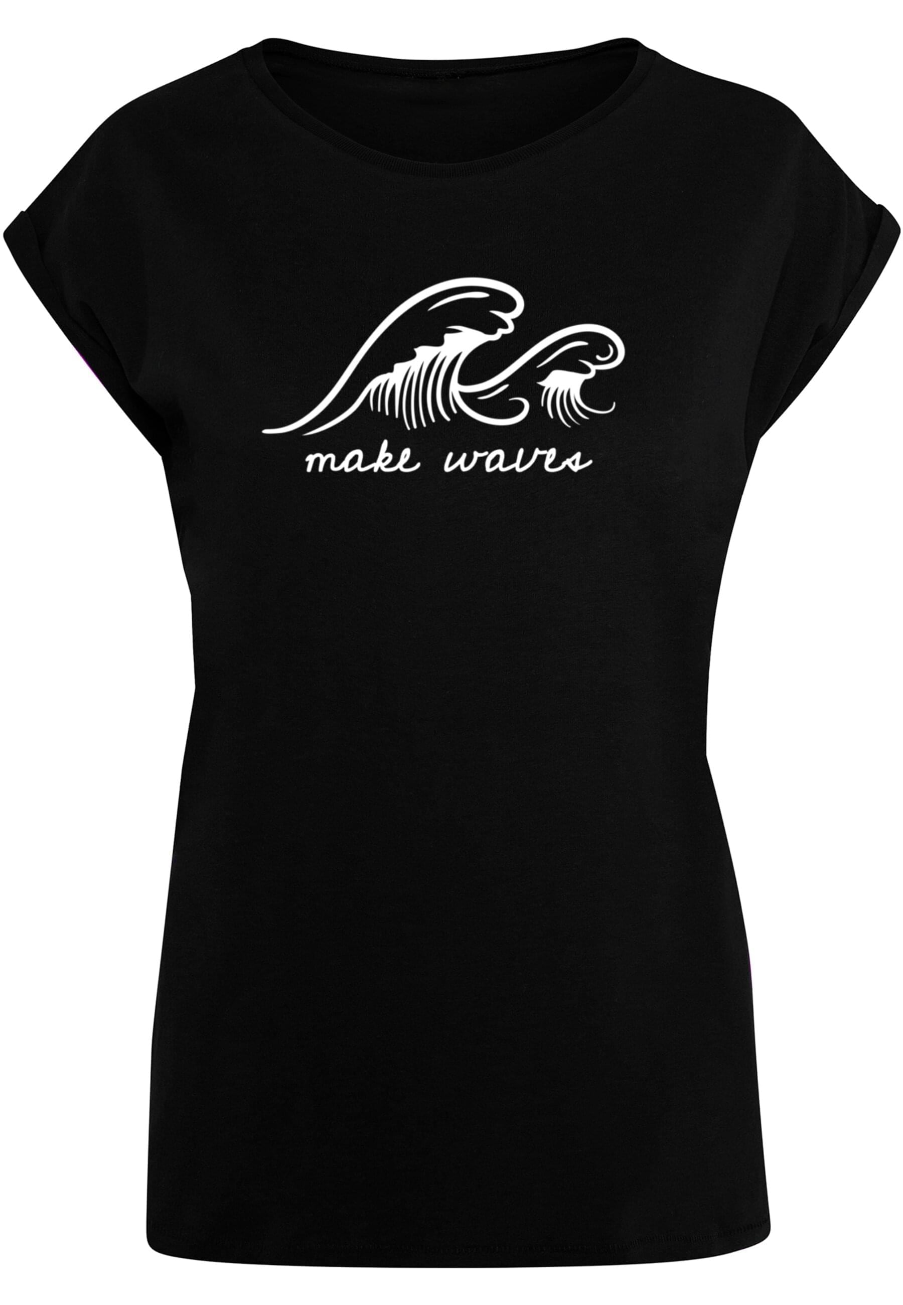 Merchcode T-Shirt "Merchcode Damen Ladies Summer - Make waves T-Shirt" 1 St günstig online kaufen