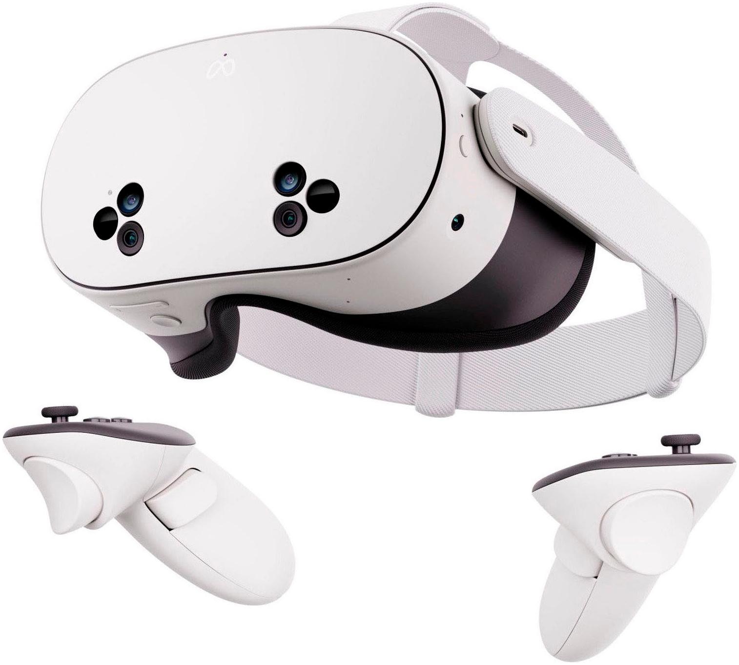 Meta Virtual-Reality-Brille »Quest 3S 128GB + Elite-Riemen«, (Packung)