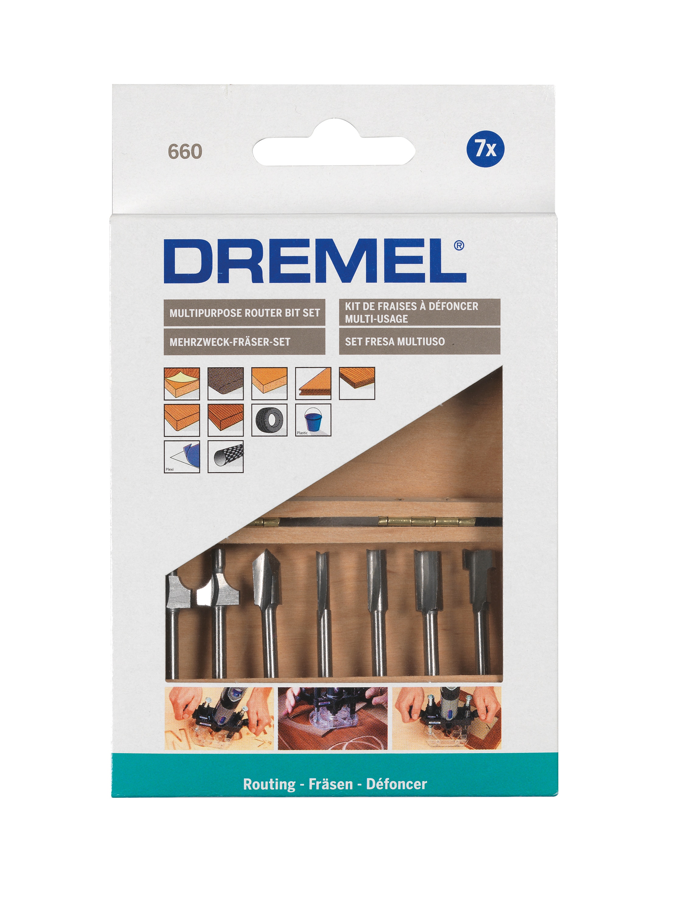 DREMEL Werkzeugset, 7-tlg., Mehrzweck-Fräser-Set online BAUR | kaufen