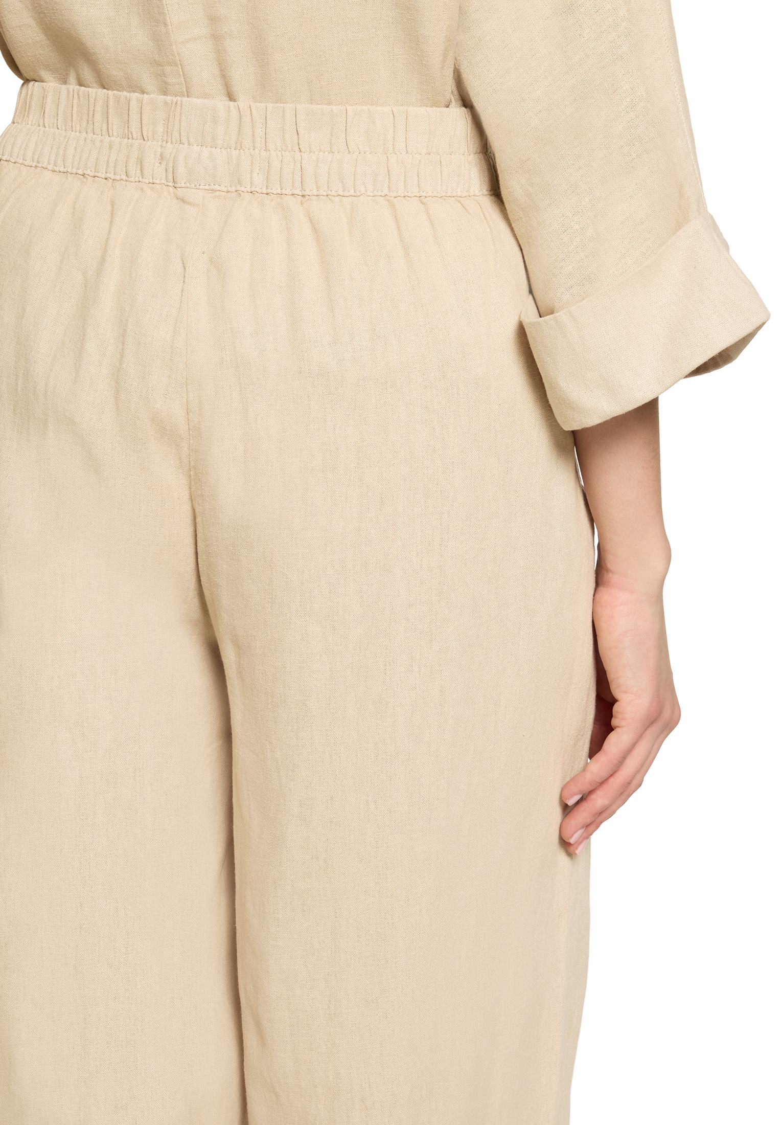 Cartoon Leinenhose »Damen mit Gummizug«