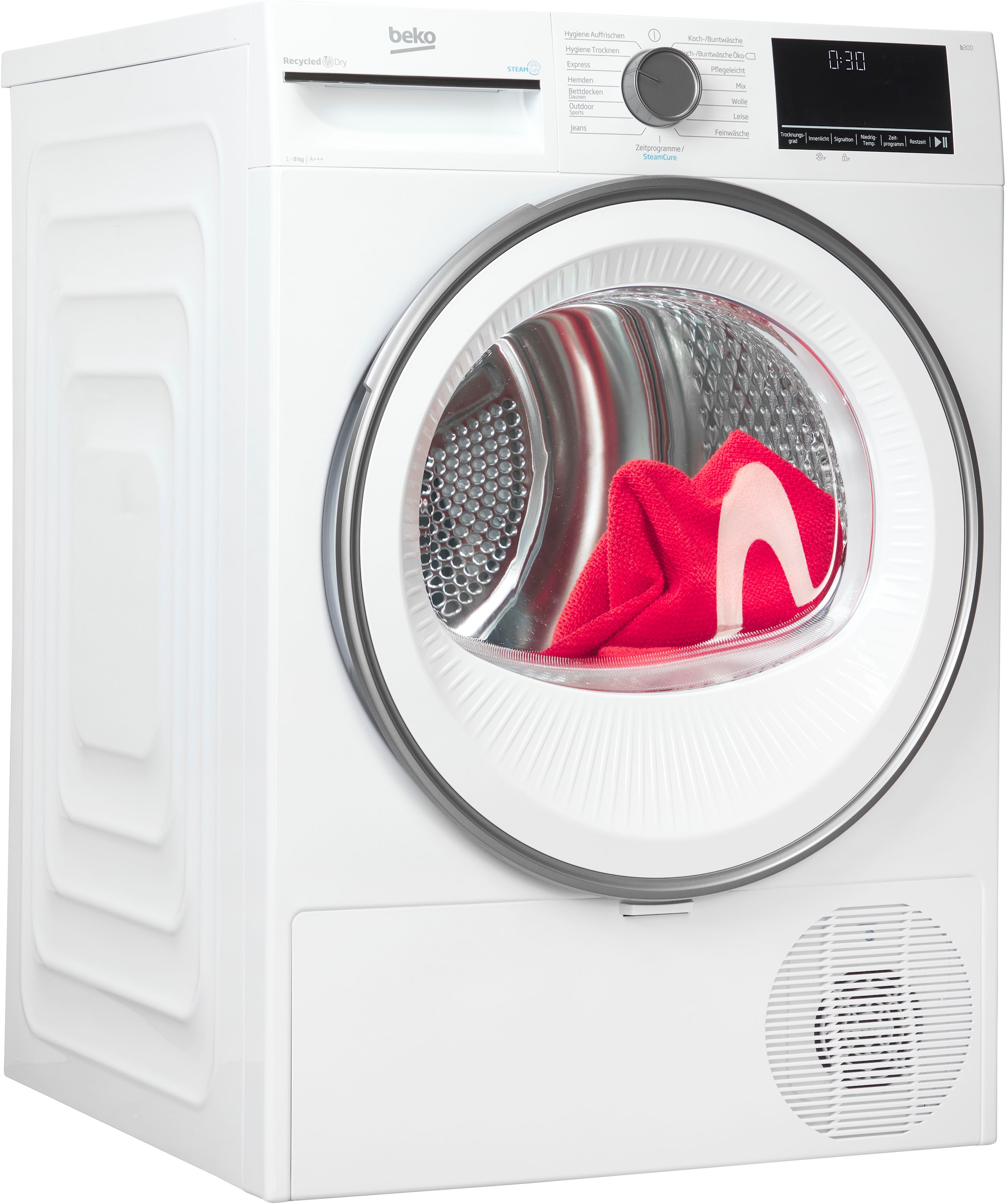 BEKO Wärmepumpentrockner "B3T32491" 9 Knitterschutz, Hygienic Refresh, ProS günstig online kaufen