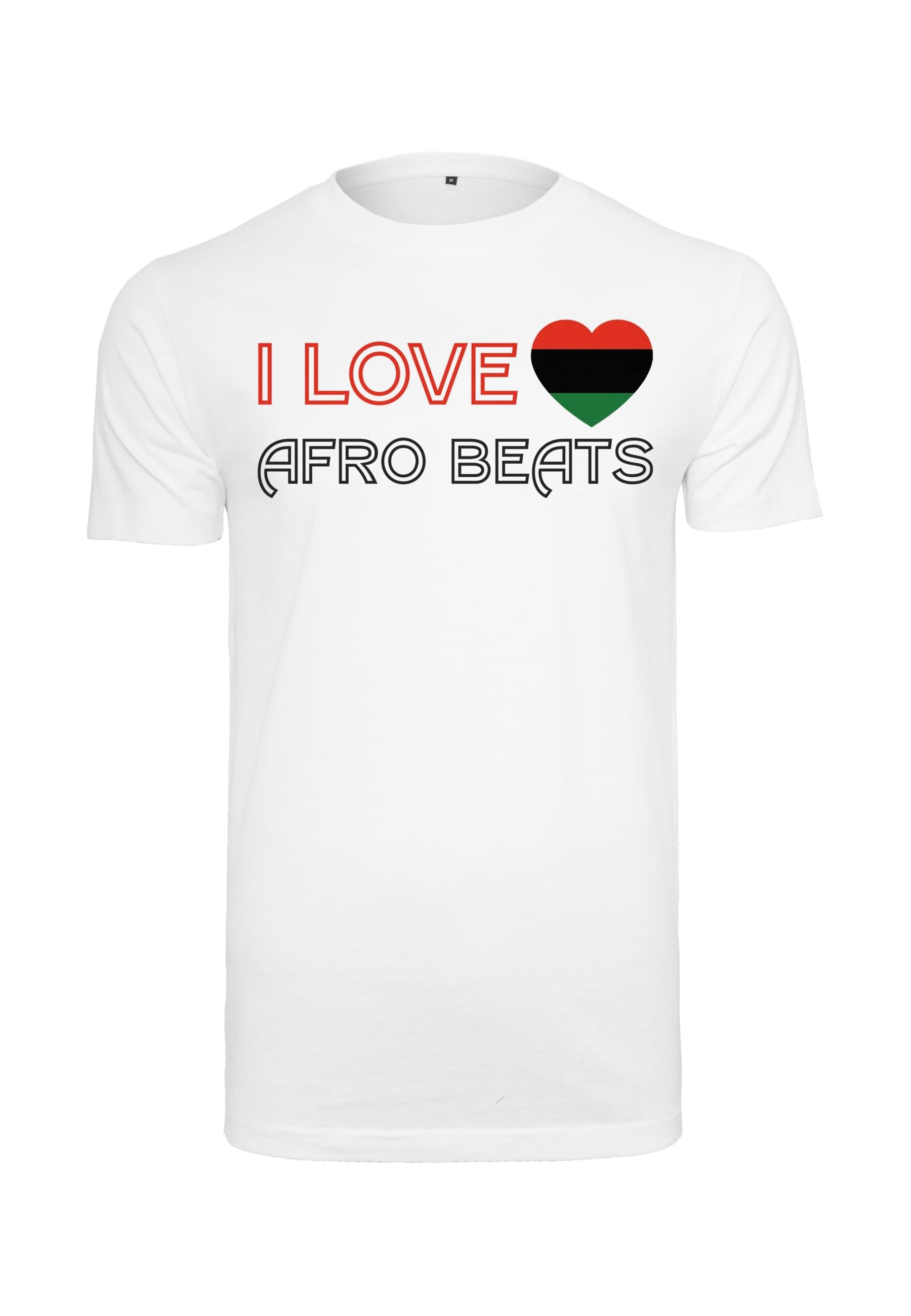 MisterTee Kurzarmshirt »MisterTee Herren I Love Afrikanische Beats Tee«, (1 tlg.)