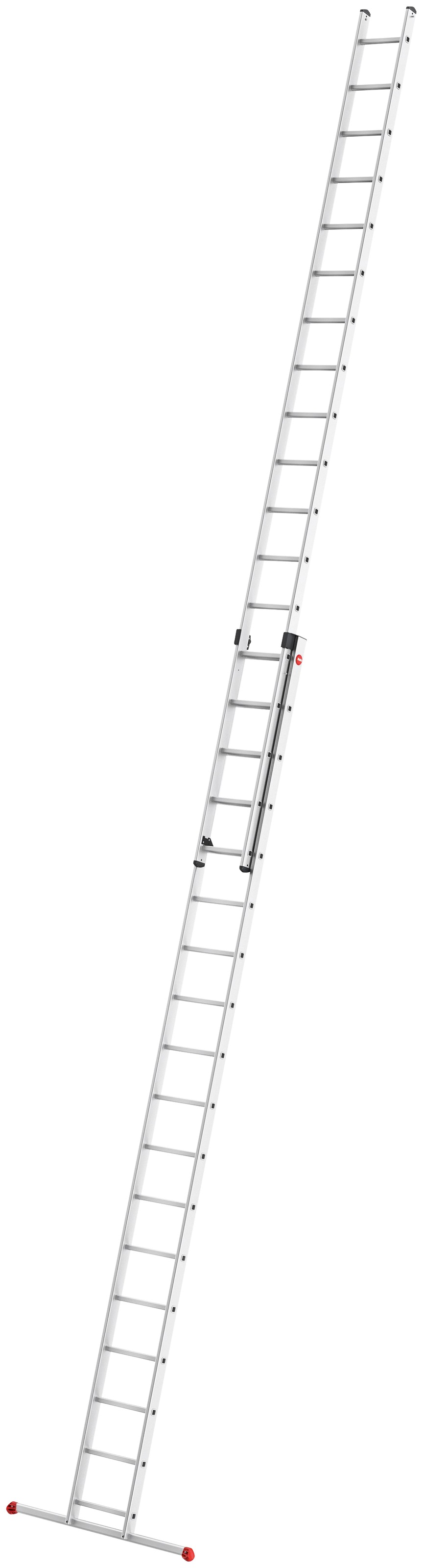 Hailo Anlegeleiter "S80 ProfiStep duo" Aluminium-Schiebeleiter 2-teilig 2x1 günstig online kaufen