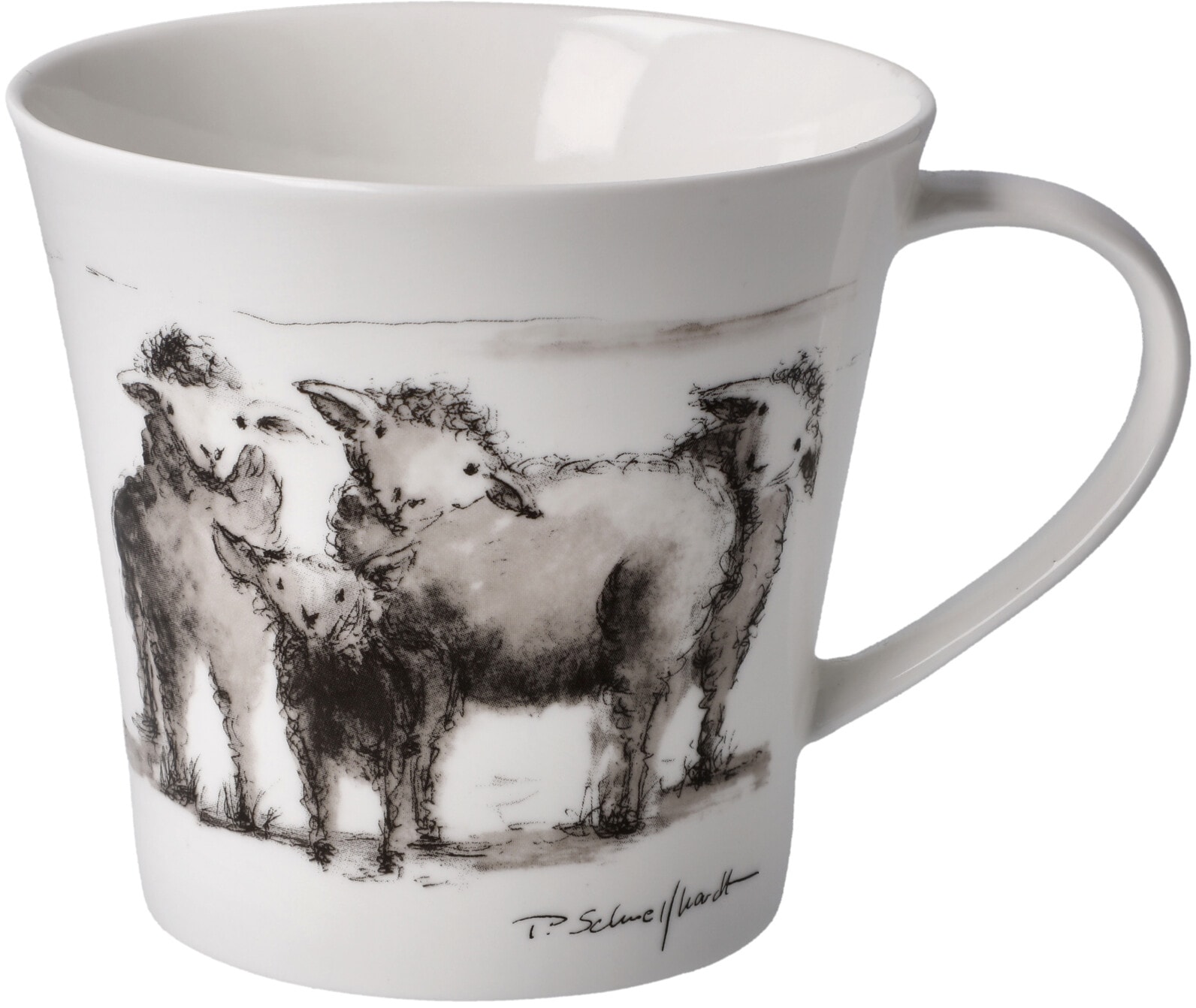 Goebel Tasse »Peter Schnellhardt«, Coffee-/Tea Mug, Peter Schnellhardt - Neugierige Horde