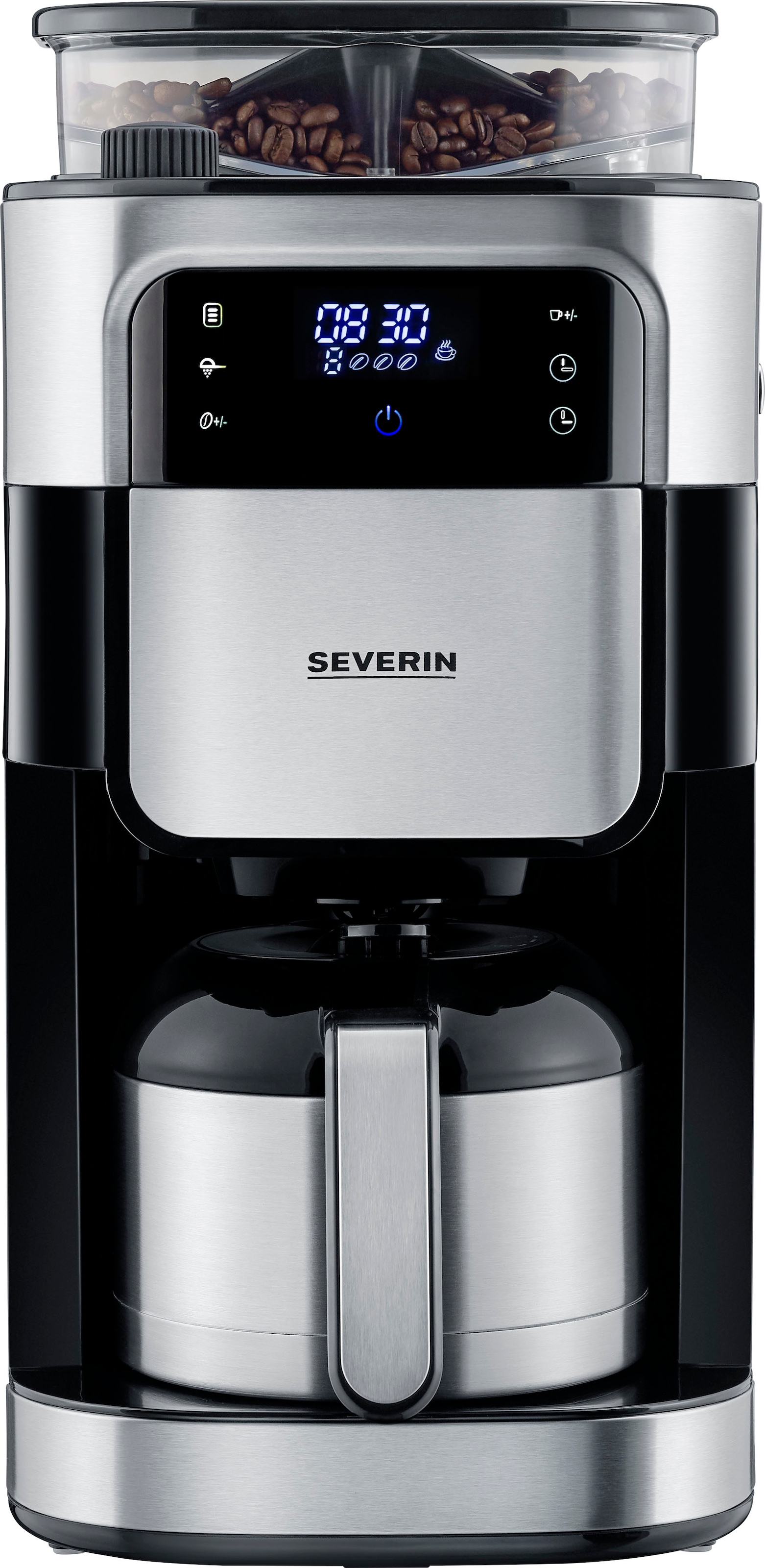 Severin Kaffeemaschine mit Mahlwerk »KA 4814«, 1 l Kaffeekanne ...