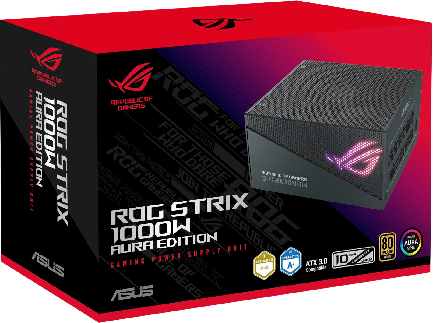 Asus PC-Netzteil »ROG Strix 1000W Gold Aura Edition«
