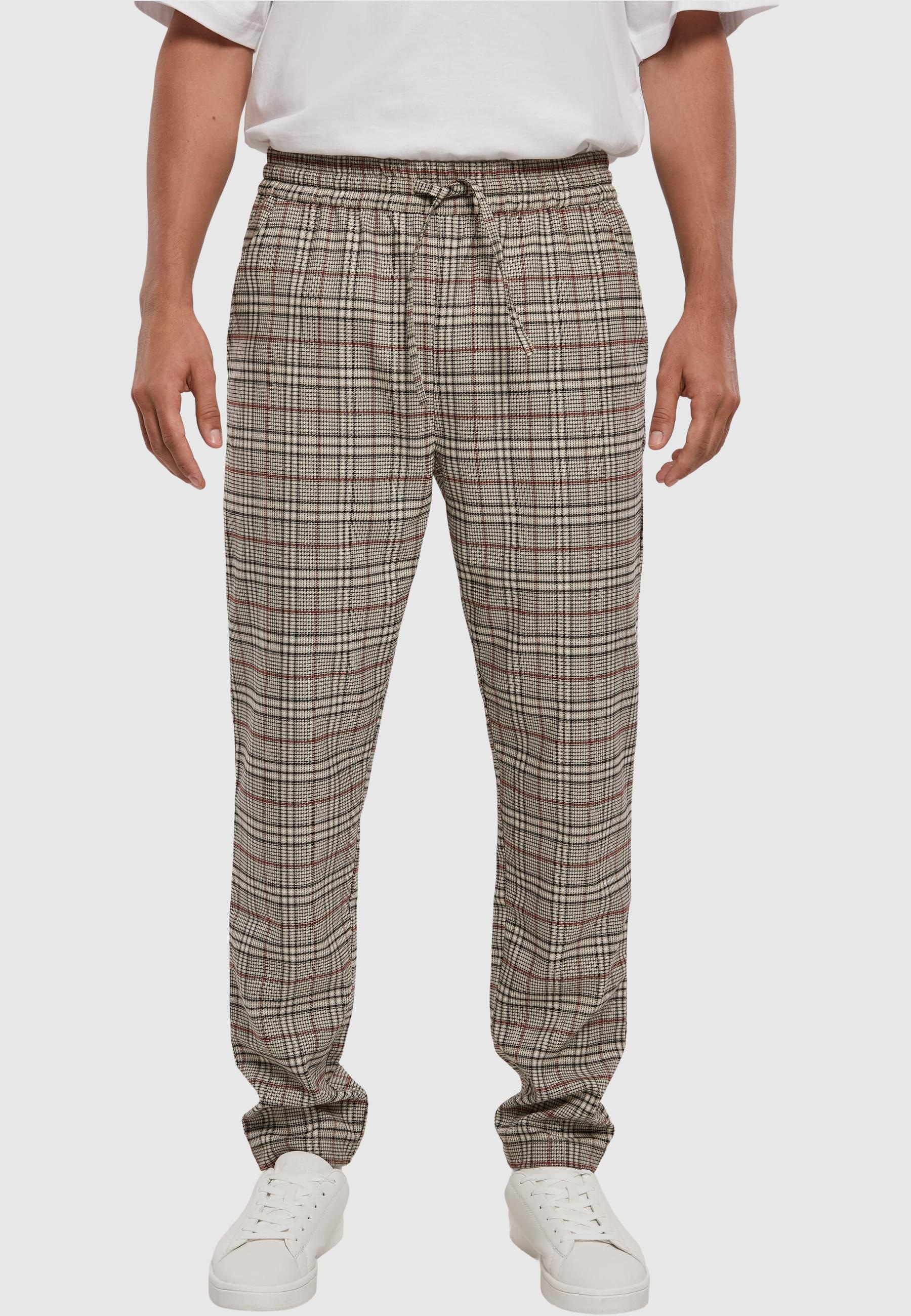 URBAN CLASSICS Jogginghose »Urban Classics Herren Tapered Check Jogger Pants«, (1 tlg.)