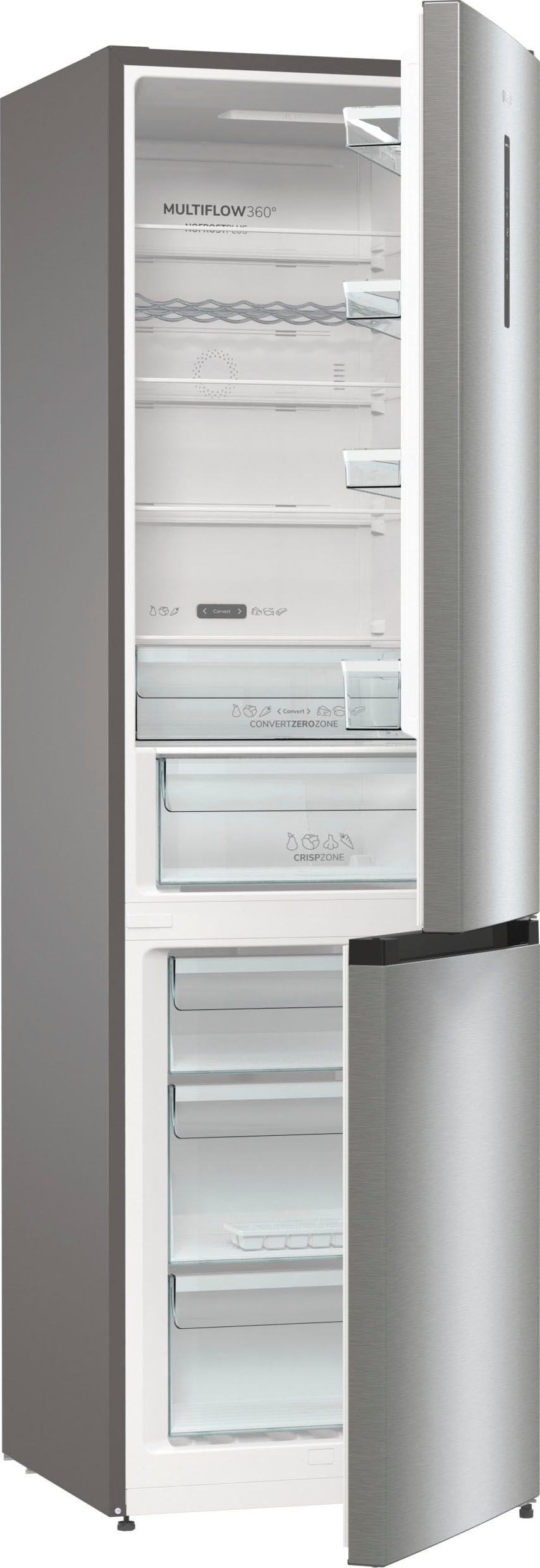 GORENJE Kühl-/Gefrierkombination "NK89C0DXL" 200 cm hoch 60 cm breit günstig online kaufen