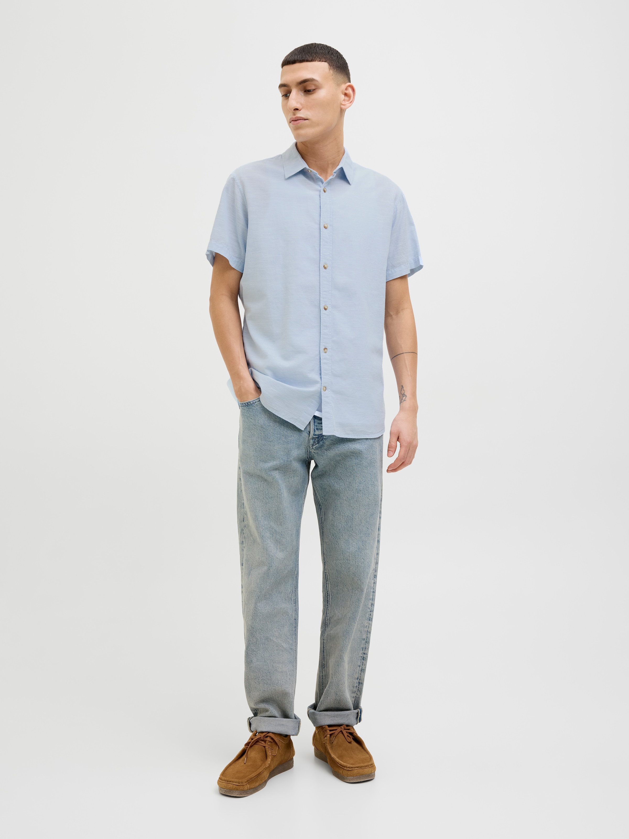 Jack & Jones Kurzarmhemd »JJESUMMER SHIRT SS SN«